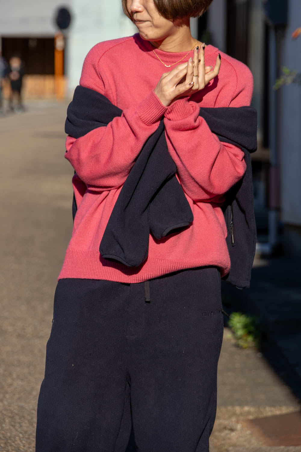 【River】Crew Neck Knit