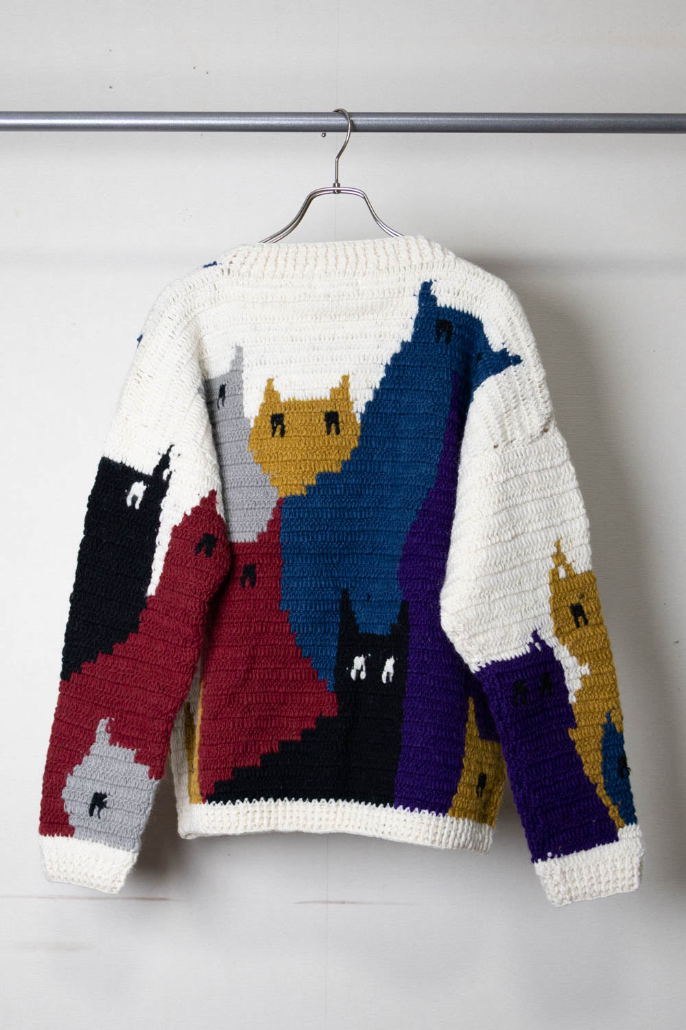 【MacMahon Knitting Mills】Crew Neck Knit-Cat Gathering