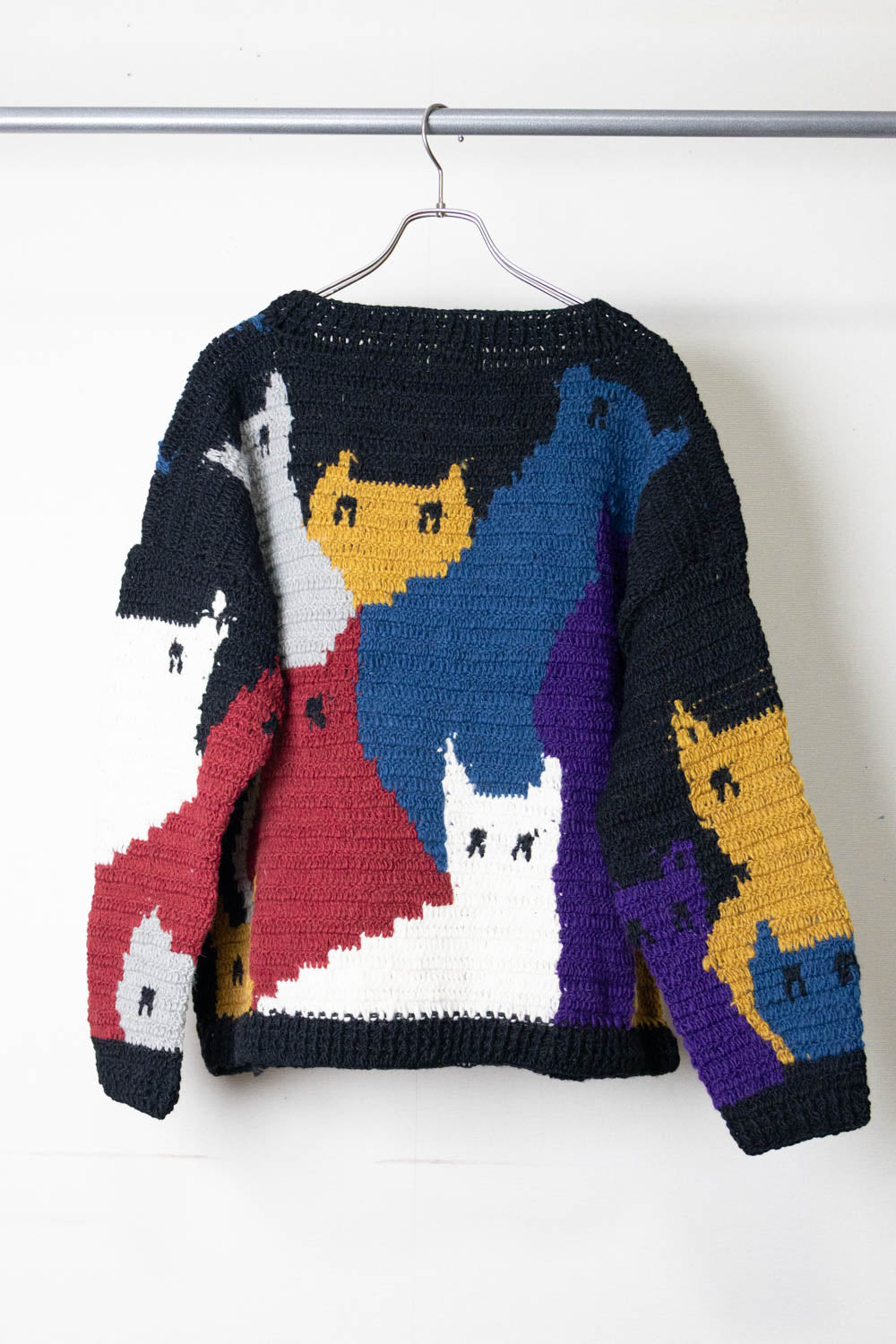【MacMahon Knitting Mills】Crew Neck Knit-Cat Gathering