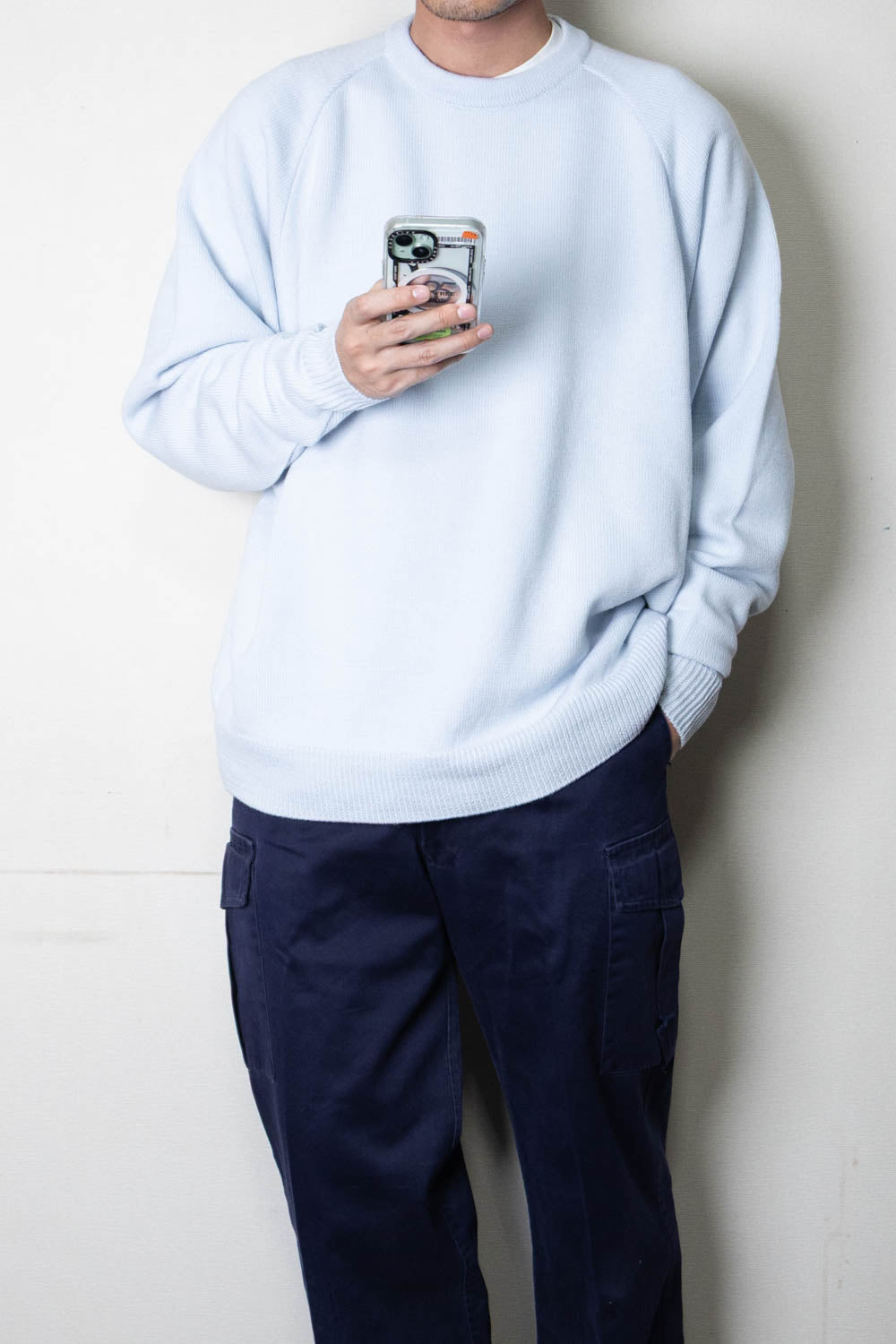 【River】Crew Neck Knit