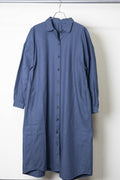 [River] Coat One Piece [NAVY]
