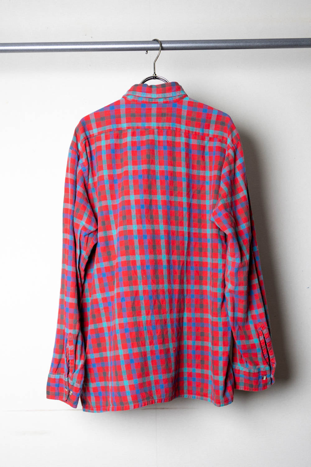 【VAN HEUSEN】Flannel Check BD Shirts L/S【USED】