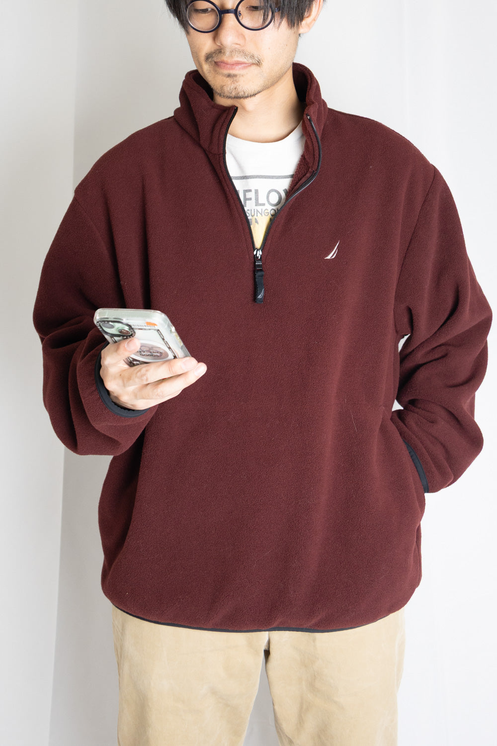 【NAUTICA】Fleece Jacket【USED】