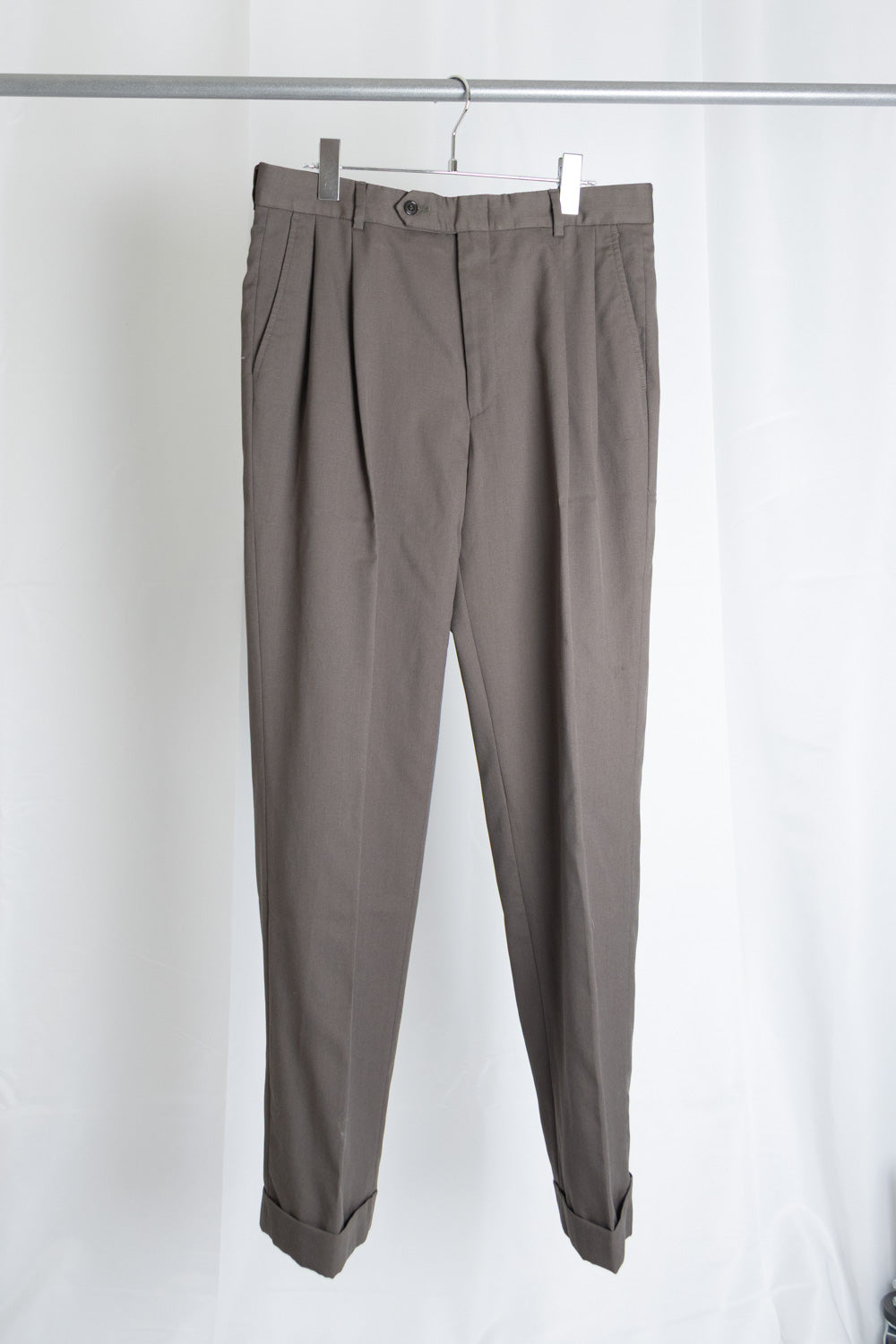 2 Tuck Wool Slacks [USED]