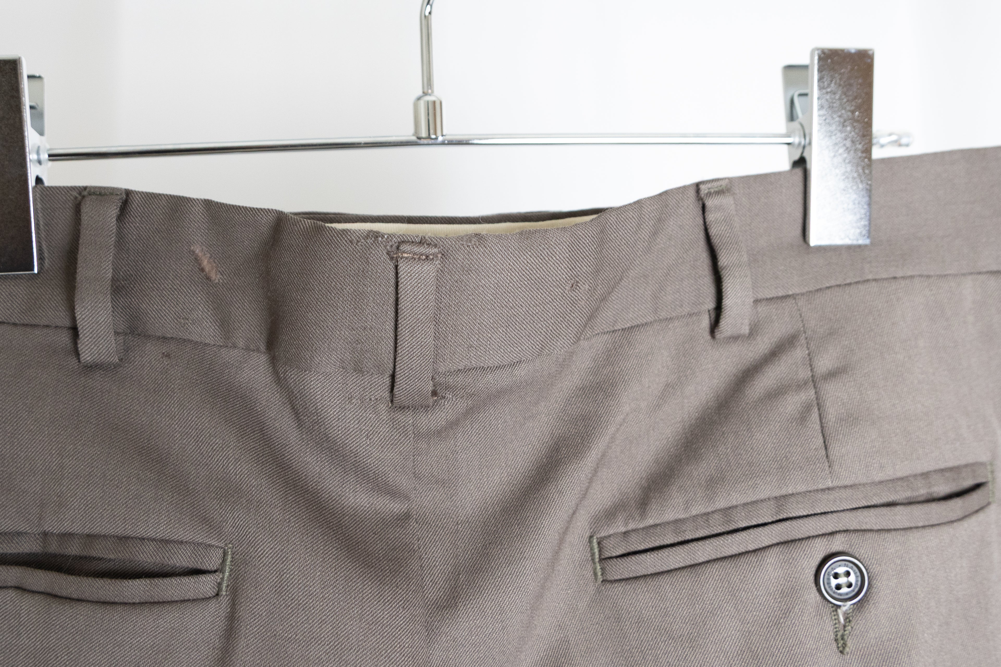 2 Tuck Wool Slacks [USED]
