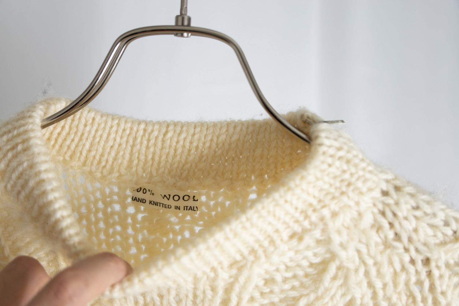 Wool Hand Knitting Knit[USED]