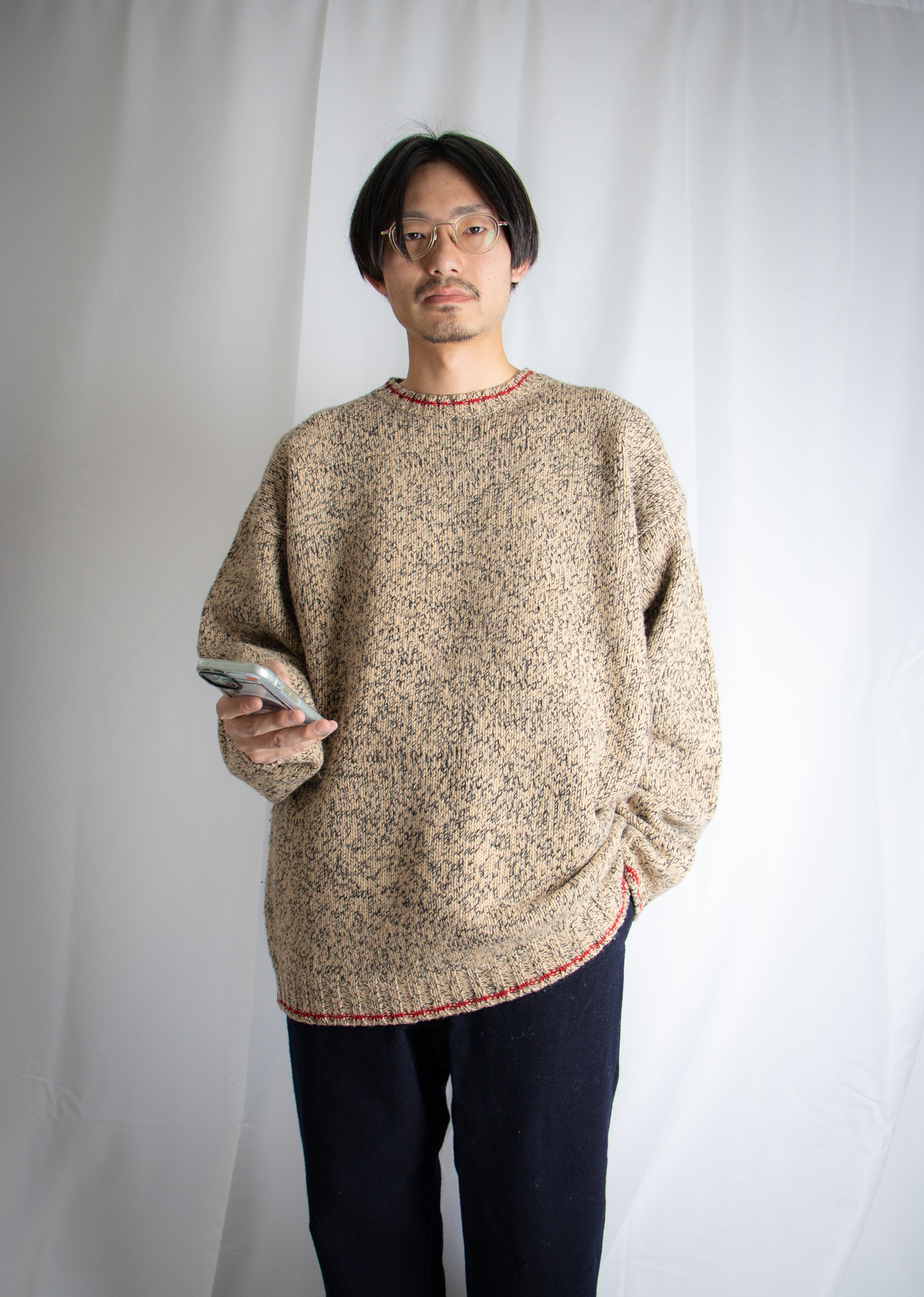 [Eddie Bauer] Red Line Wool Knit[USED]