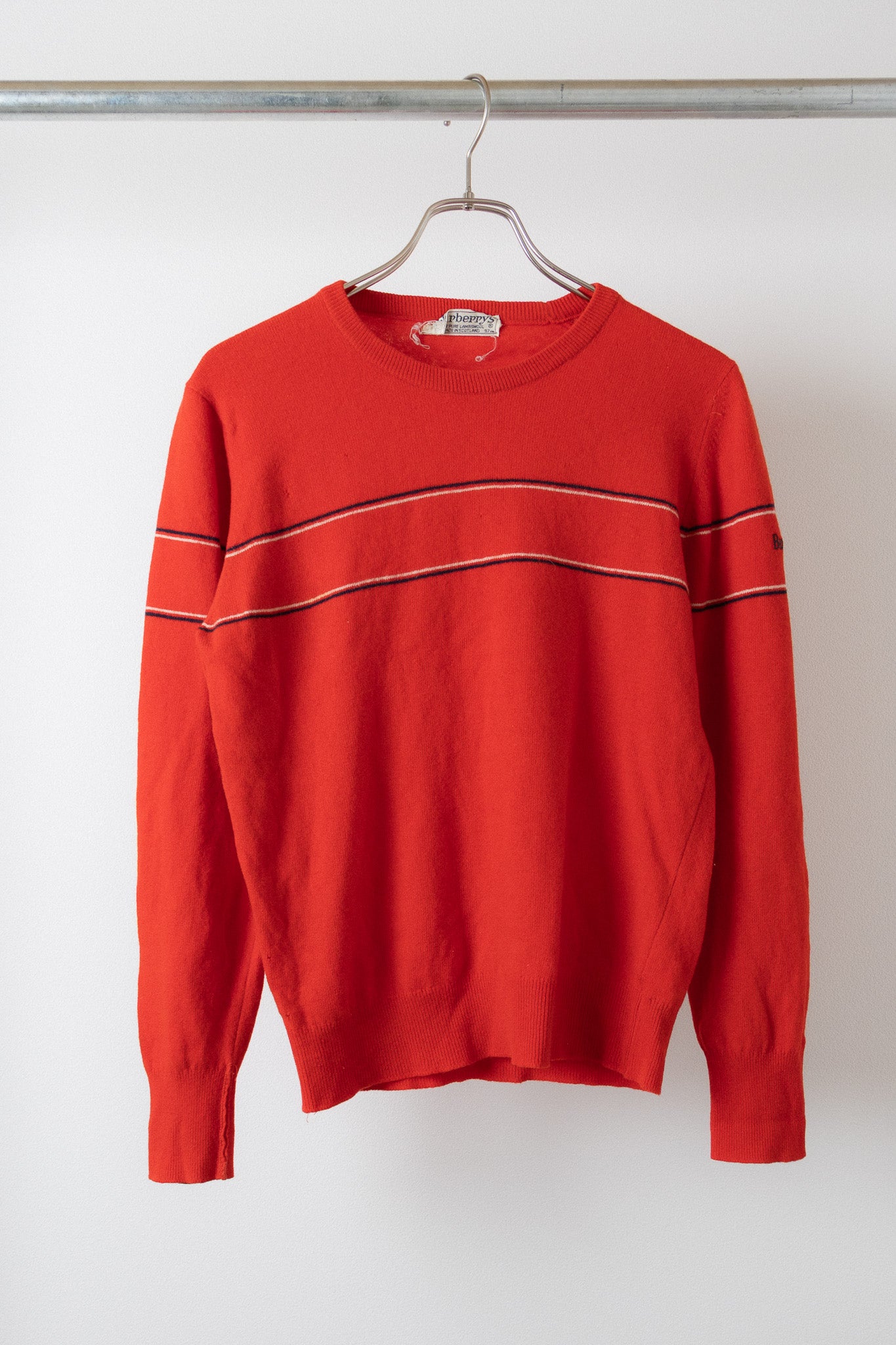 [Burberrys]Lambswool Line Sweater[USED]