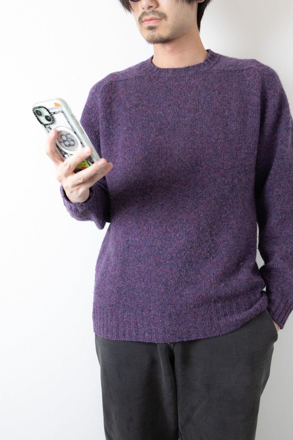 [Shetland Workshop]Shetland Wool Sweater[USED