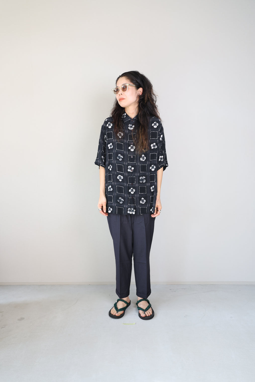 [Claiborne] Patterned Shirts S/S [USED]