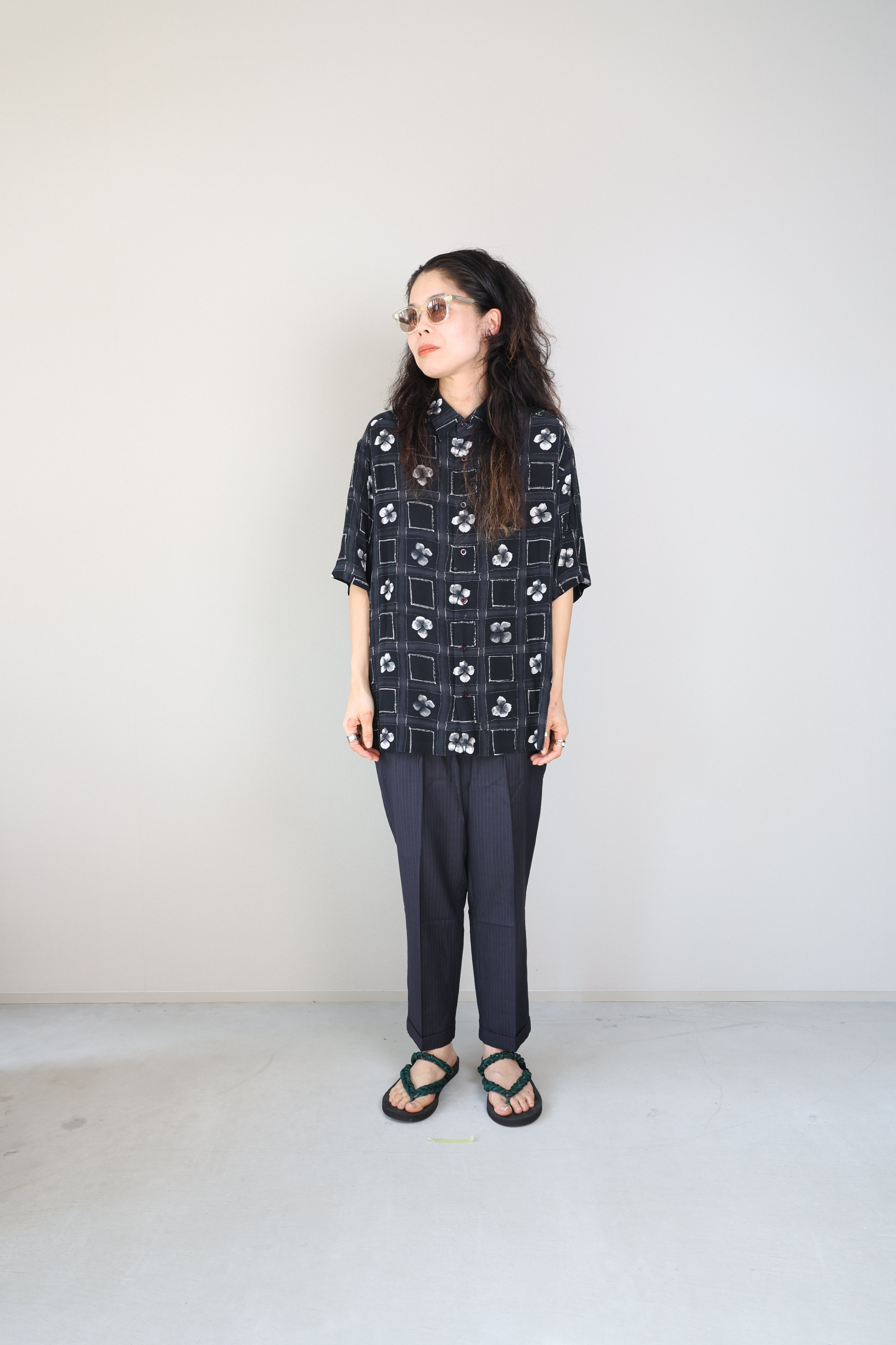 [Claiborne] Patterned Shirts S/S [USED]