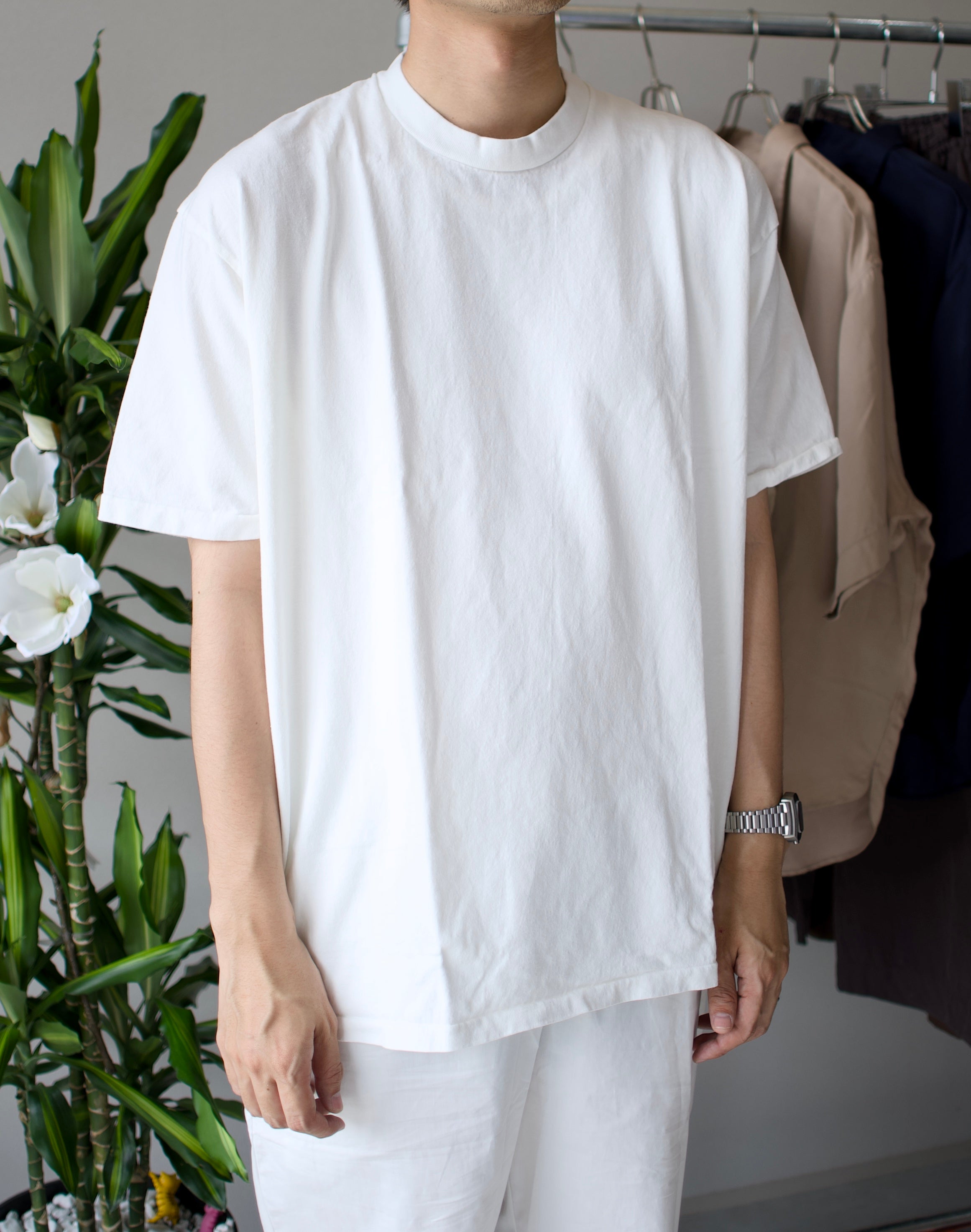 [VOIRY] VTS THANKS GOD TEE -WHITE-