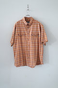 [Woolrich] Cotton Check Shirts S/S [USED]
