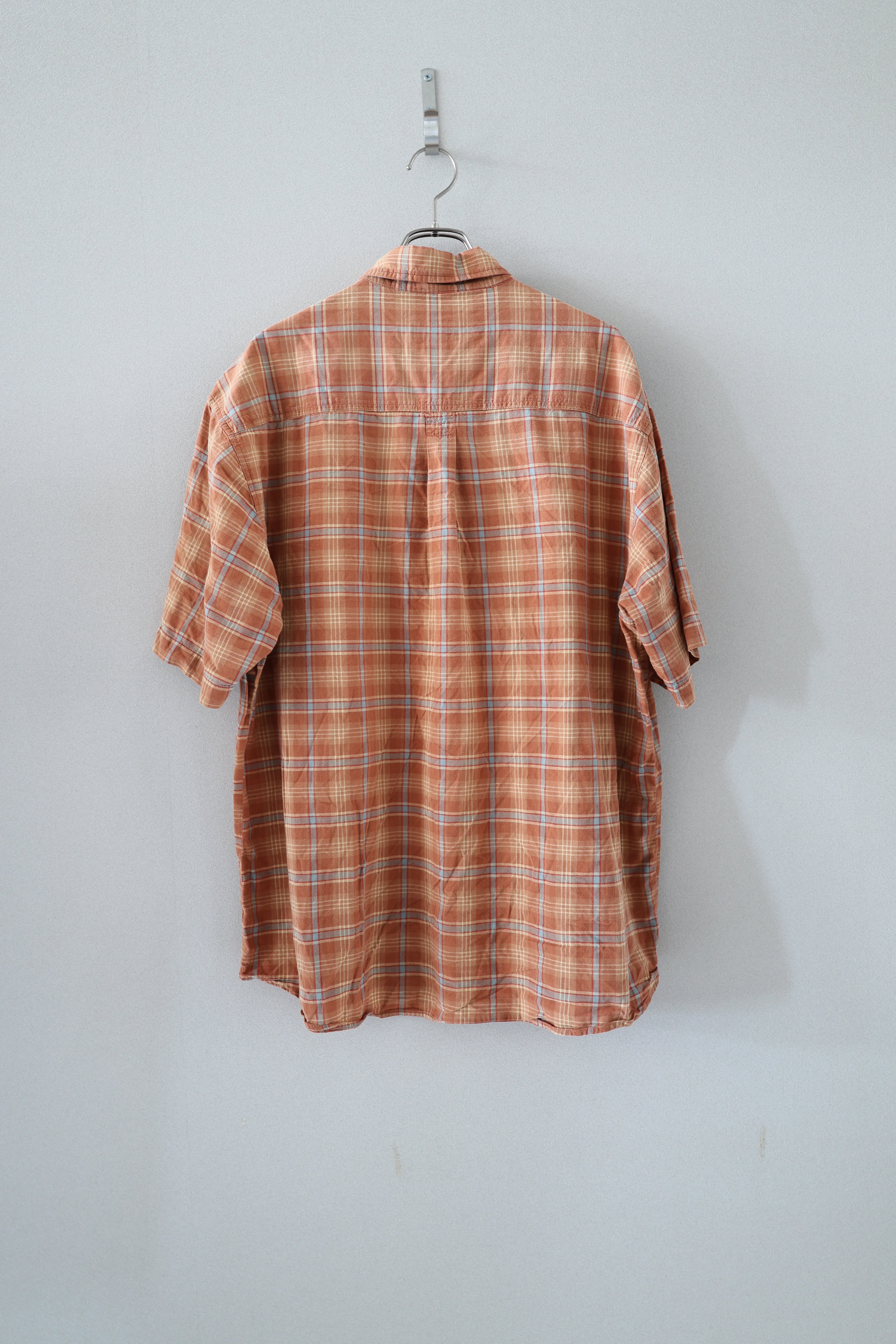 [Woolrich] Cotton Check Shirts S/S [USED]