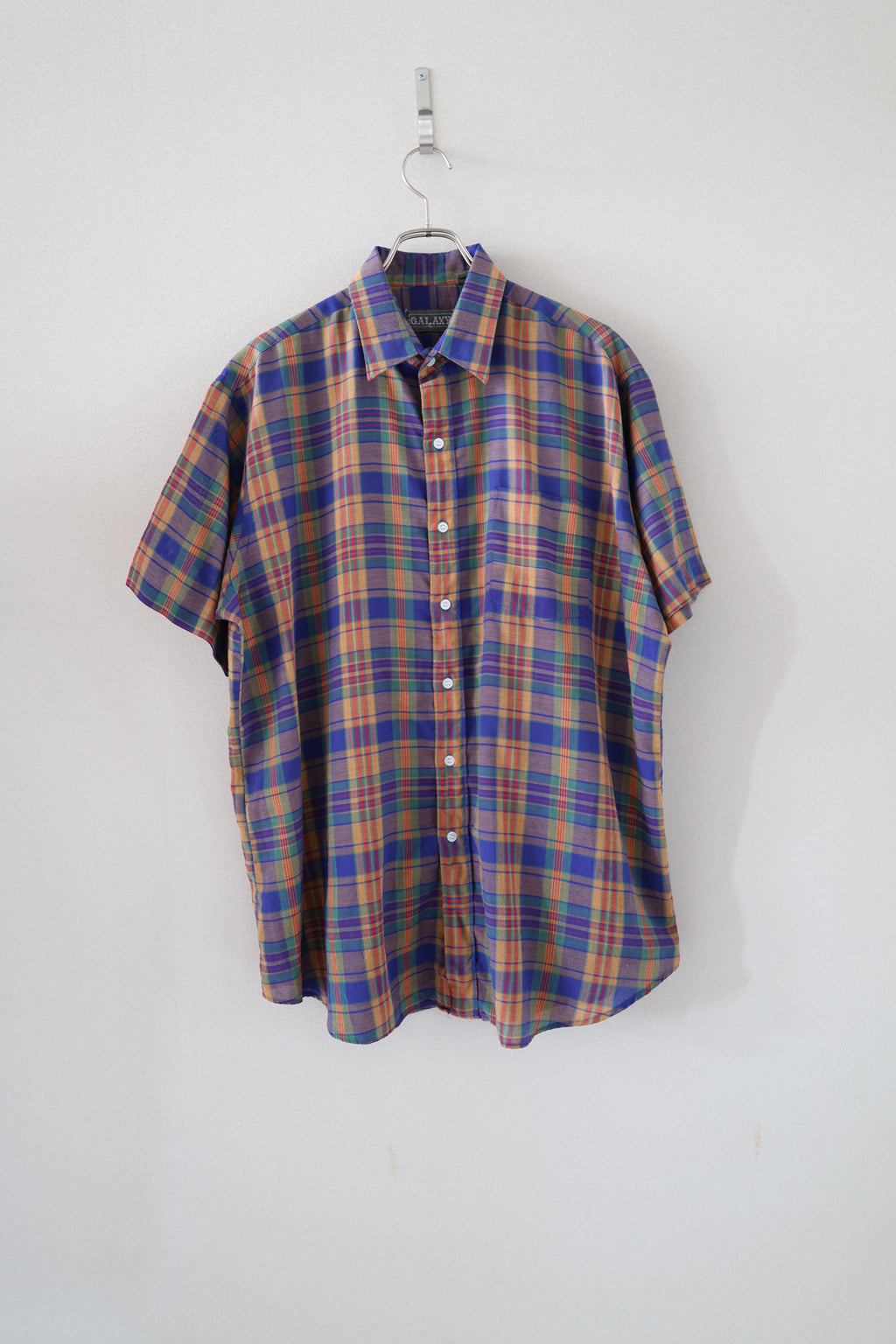 Madras Check Shirts S/S [USED]