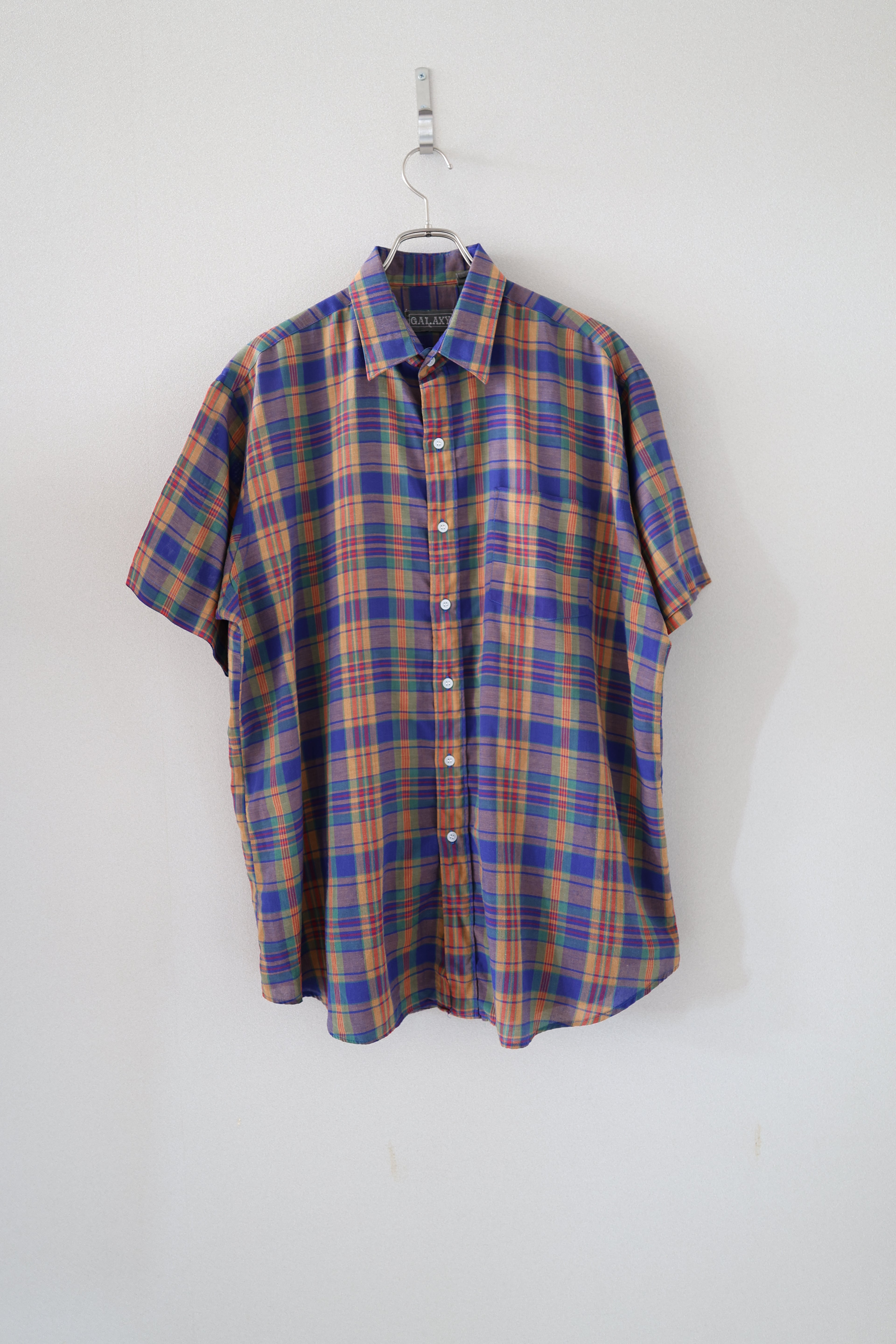 Madras Check Shirts S/S [USED]