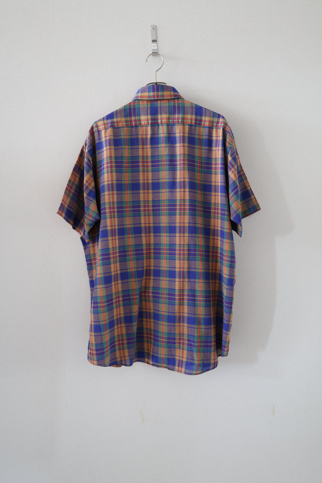 Madras Check Shirts S/S [USED]