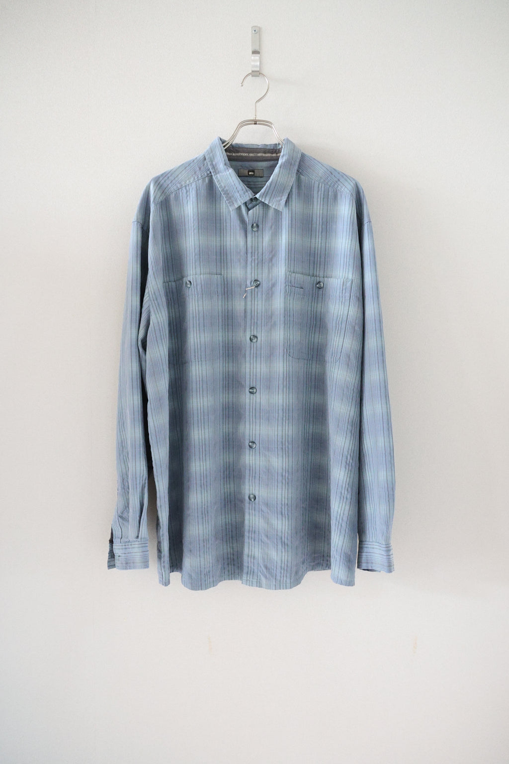 [Rei] Rayon Stripe Shirts L/S [USED]