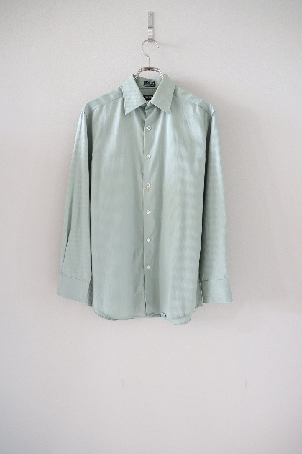 [Claiborne] French Front Stripe Shirts L/S [USED]