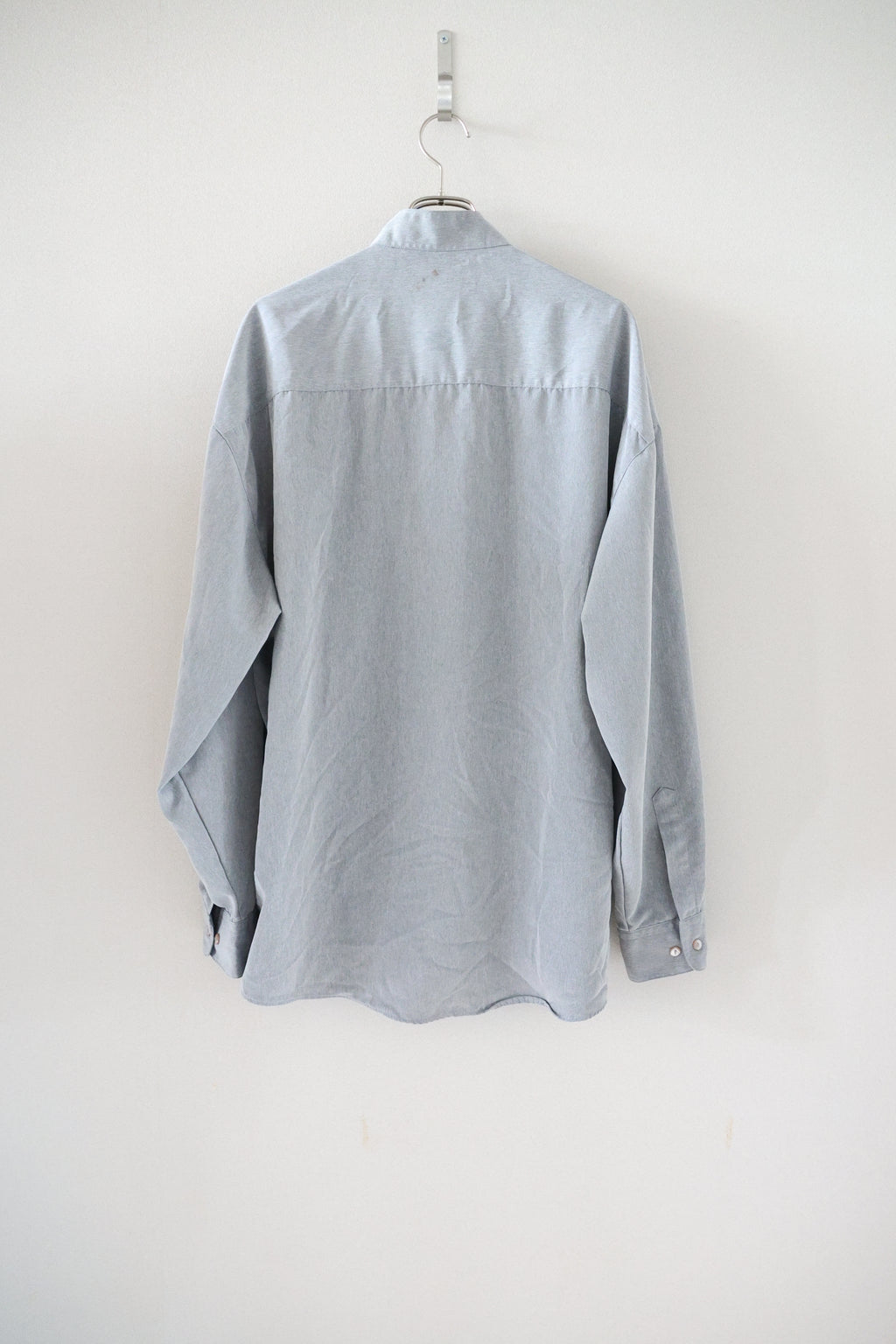 [CITY STREETS] Fly Front Band Collar Shirts L/S [USED]