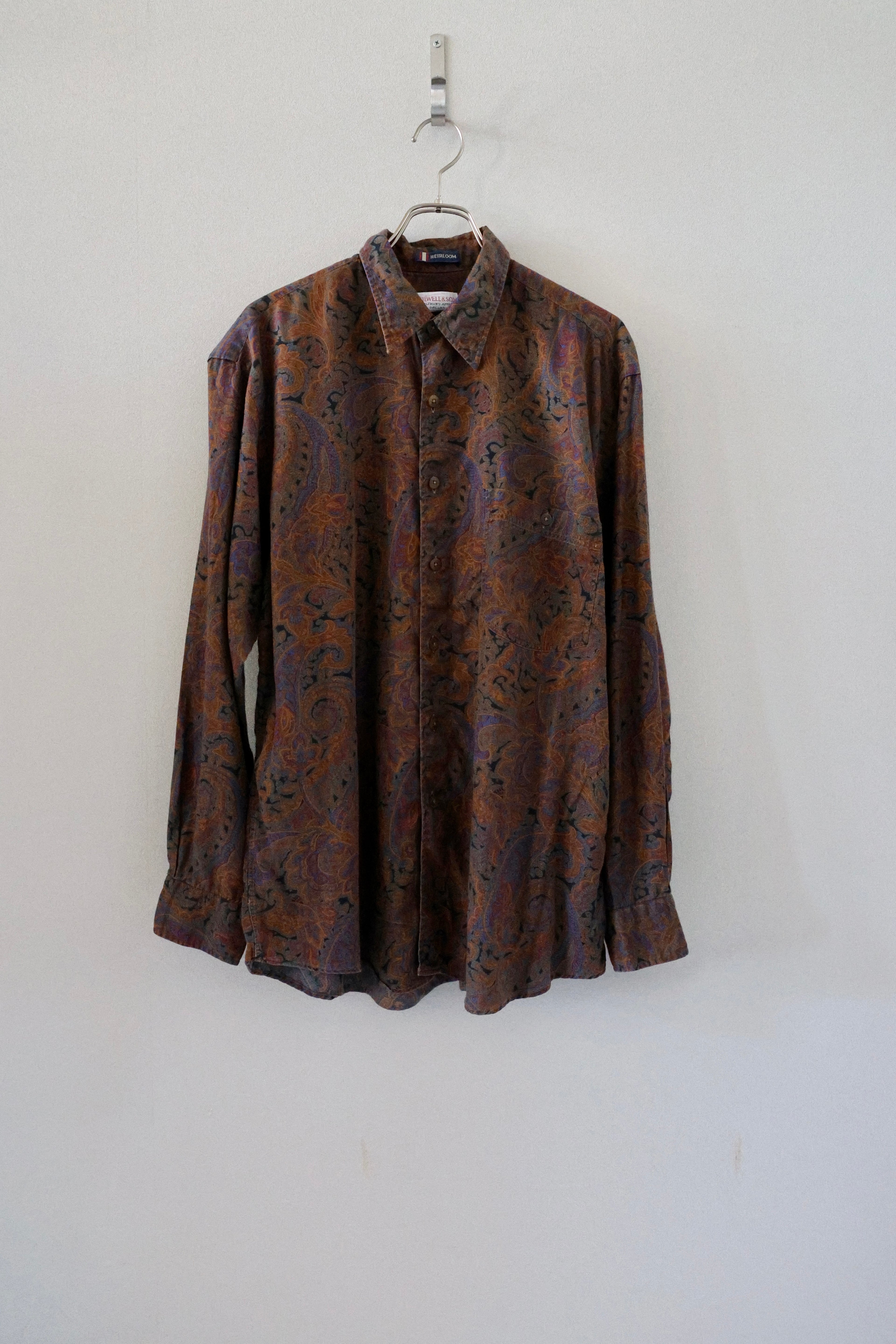 [CULWEL & SON]Patterned Shirts L/S [USED]