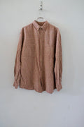 Cotton Linen Check Shirts L/S [USED]