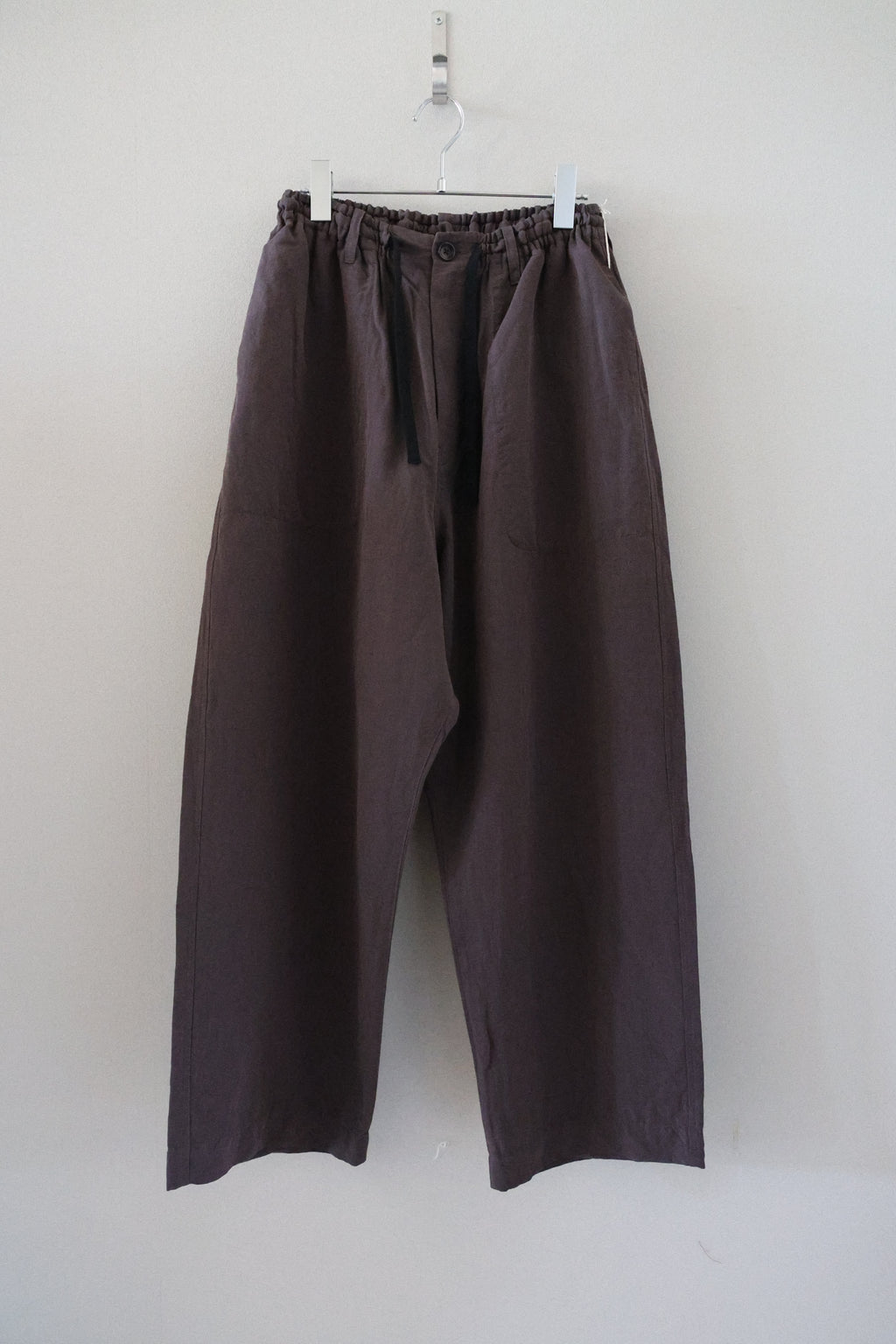 [River] SET UP PANTS -TAUPE-