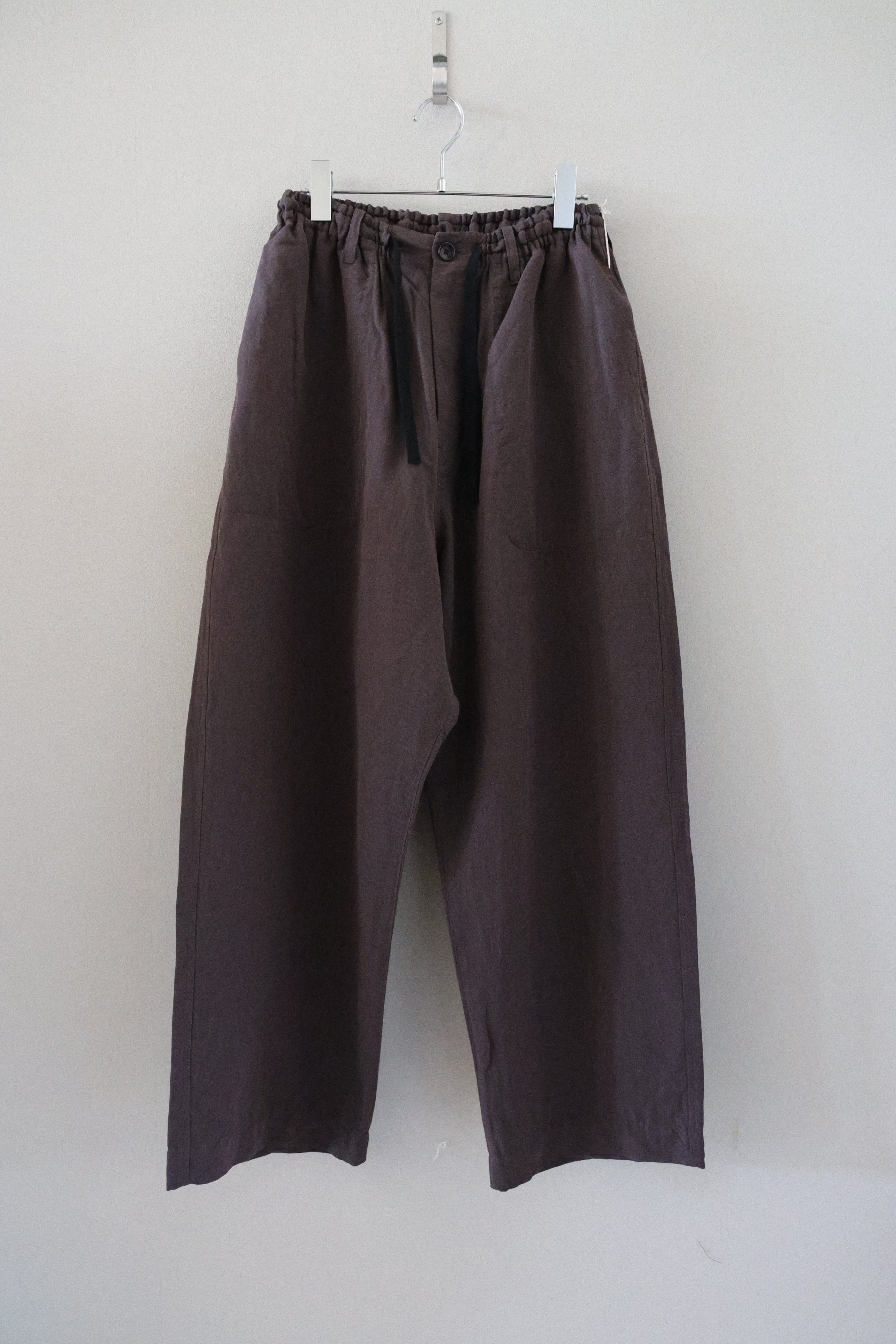 [River] SET UP PANTS -TAUPE-