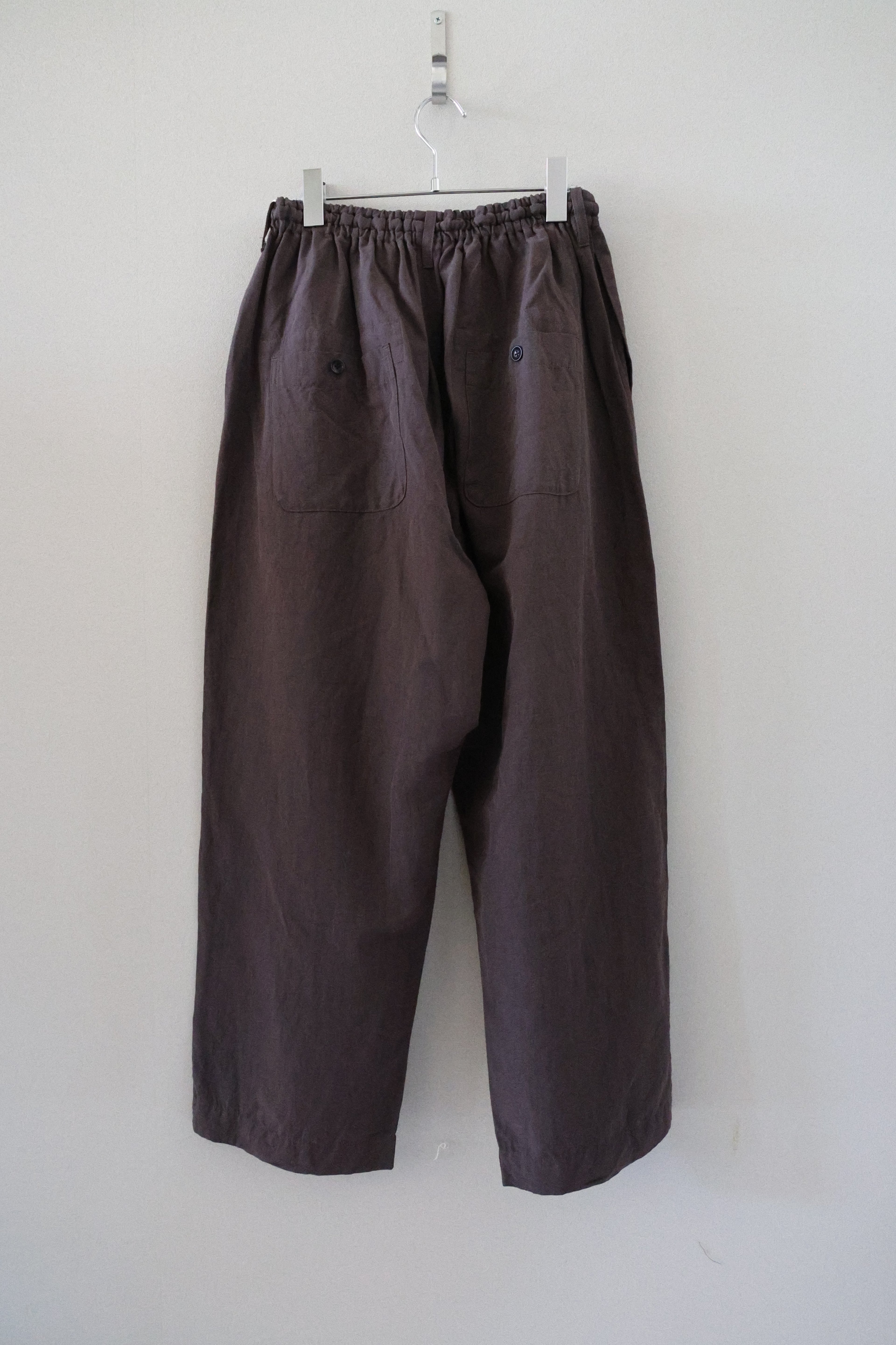 [River] SET UP PANTS -TAUPE-