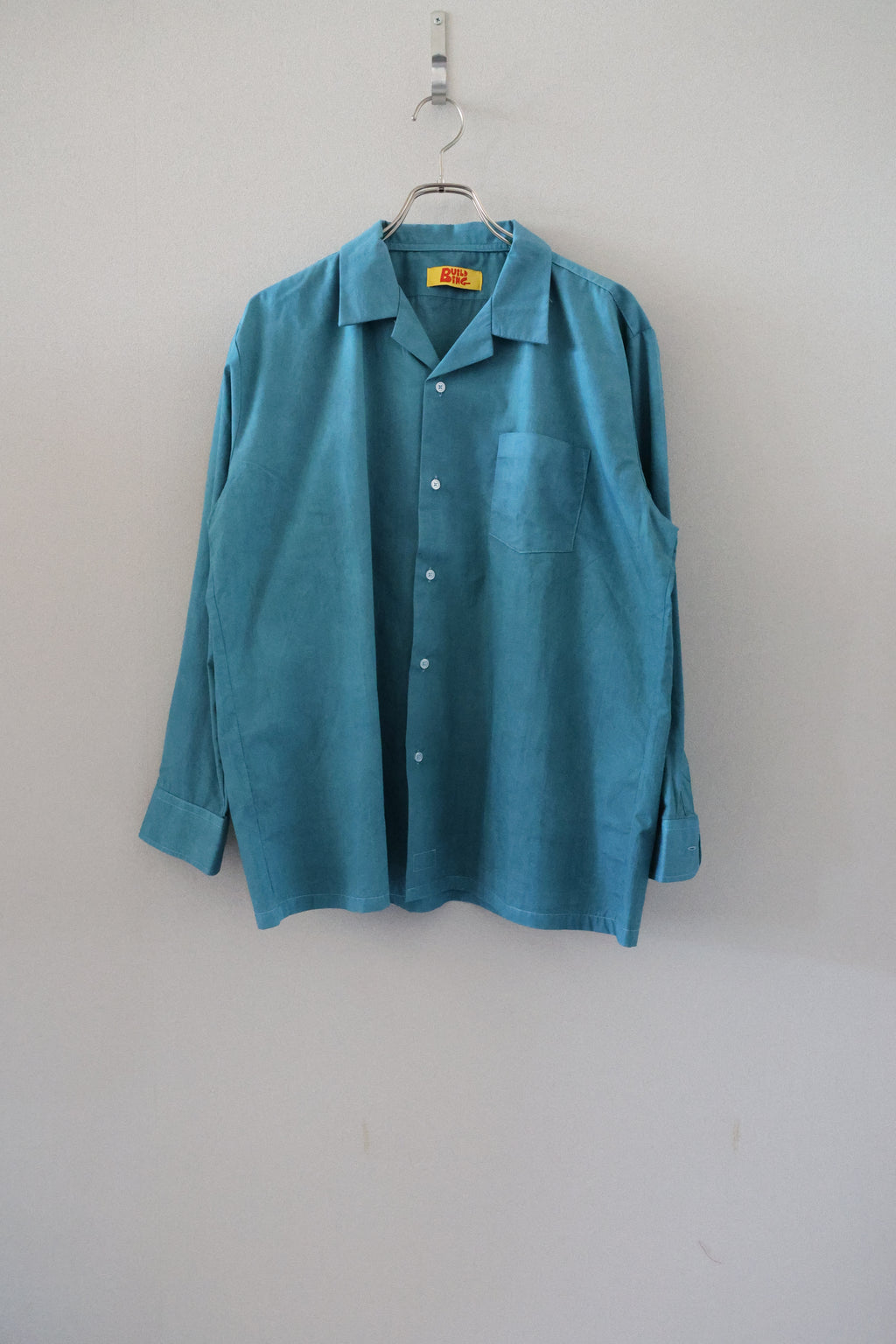 [BUILDING] SCHOOL UNIFORM SHIRTS LS [PEACOCK]