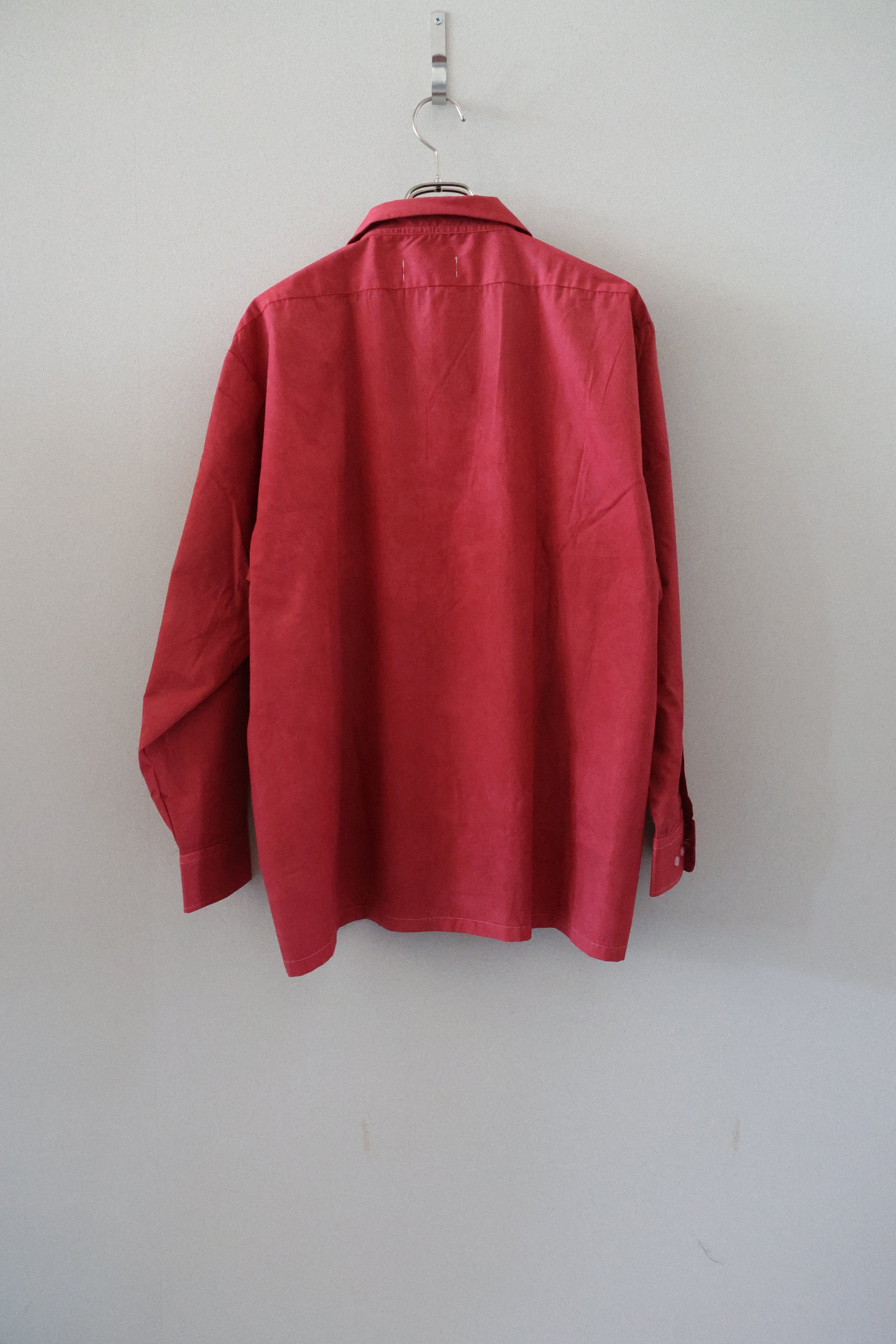 [BUILDING] SCHOOL UNIFORM SHIRTS LS [CARNELIAN]