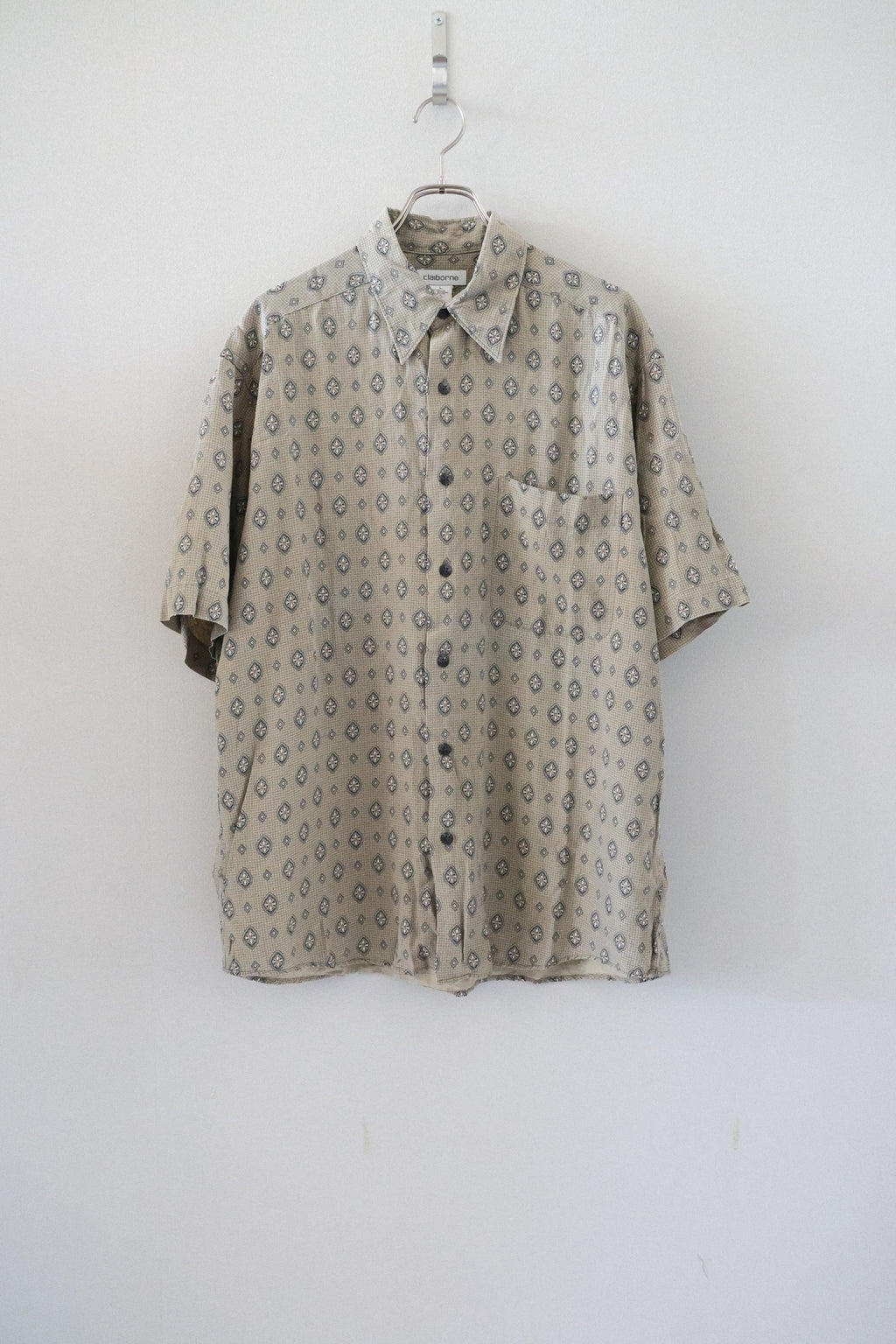 [Claiborne] Rayon Patterned Shirts S/S [USED]