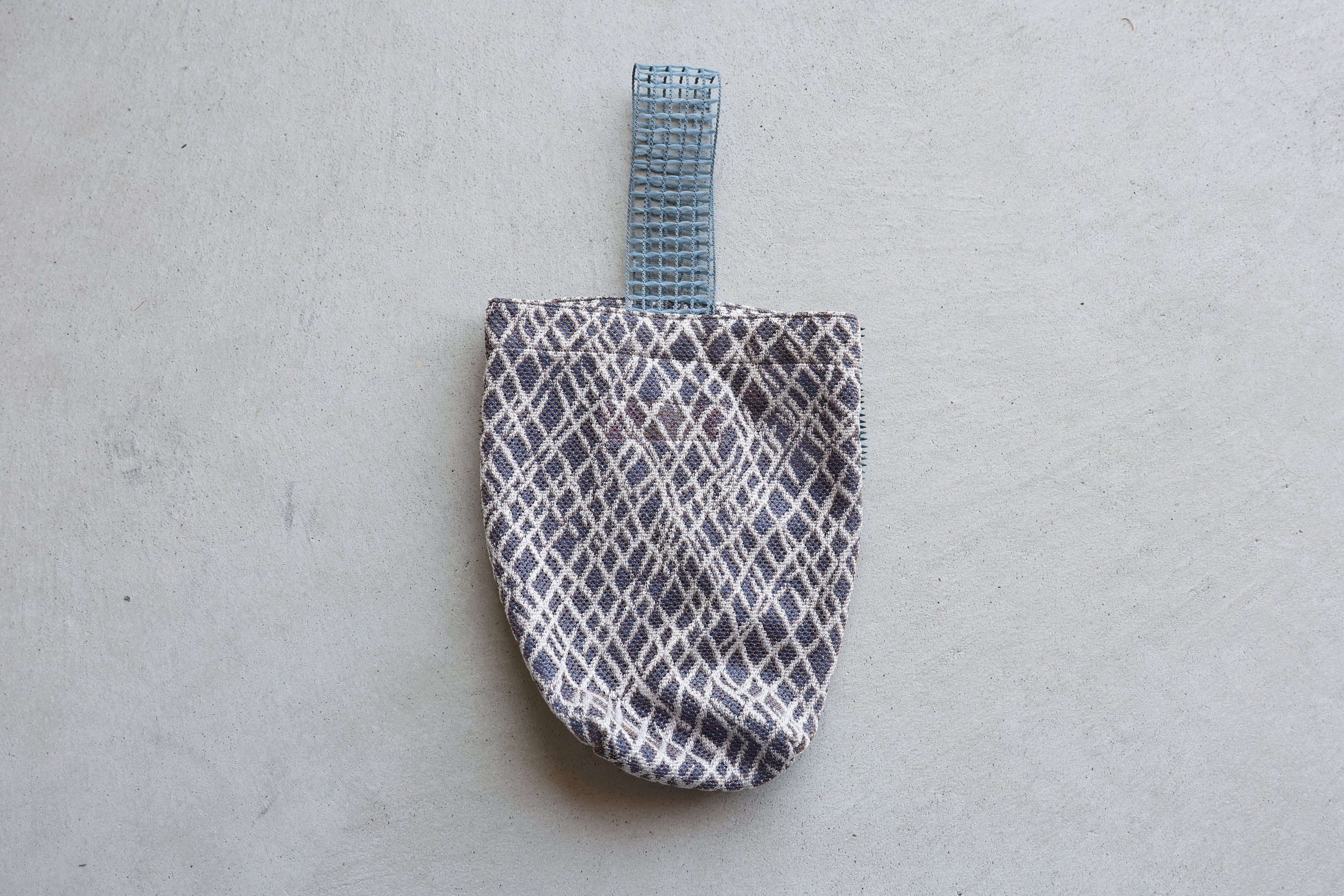 [BUILDING] FRINGE BUCKETBAG RUSSELL LACE -BLUE-