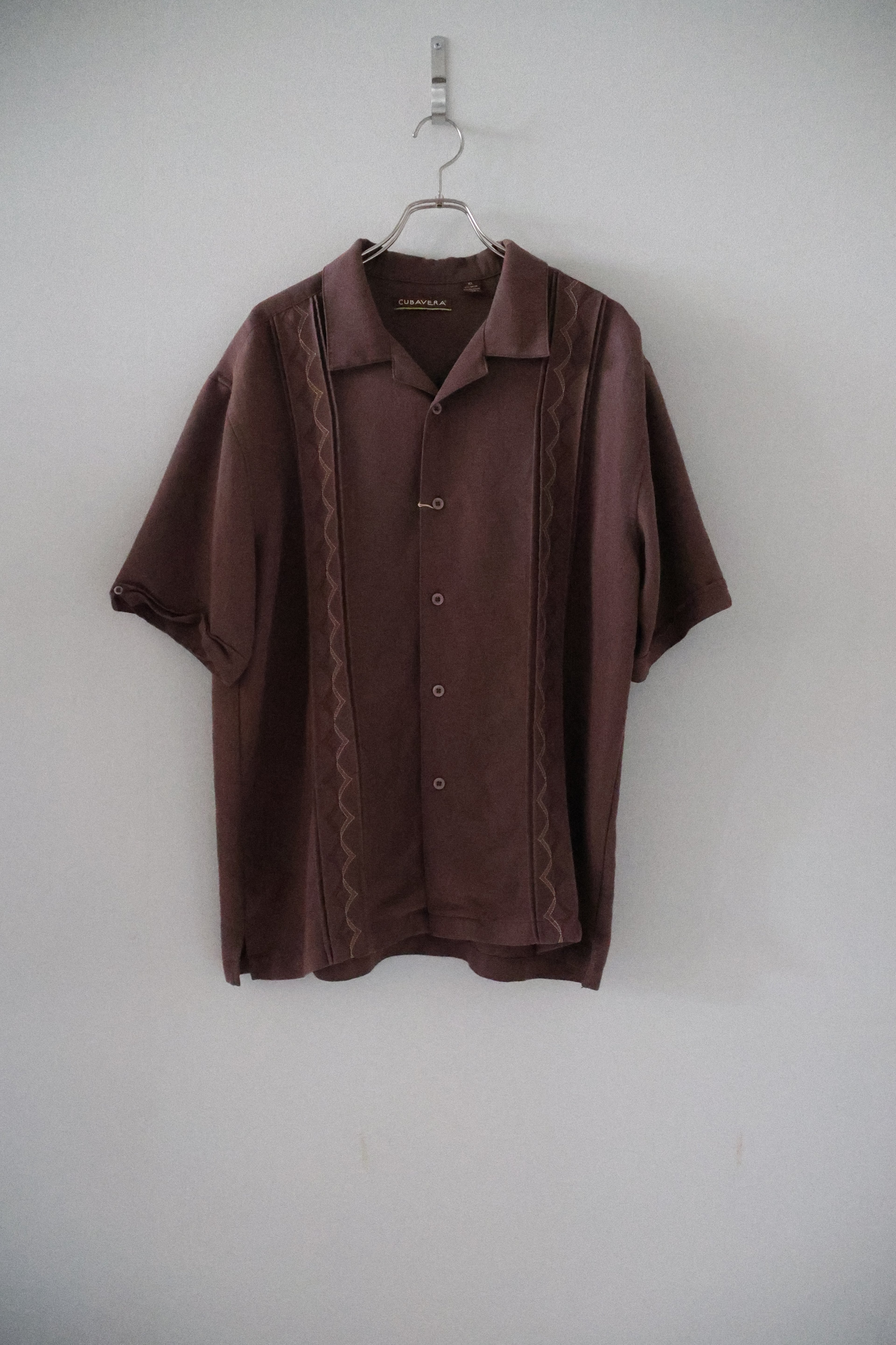 Open Collar Designed Shirts S/S [USED]