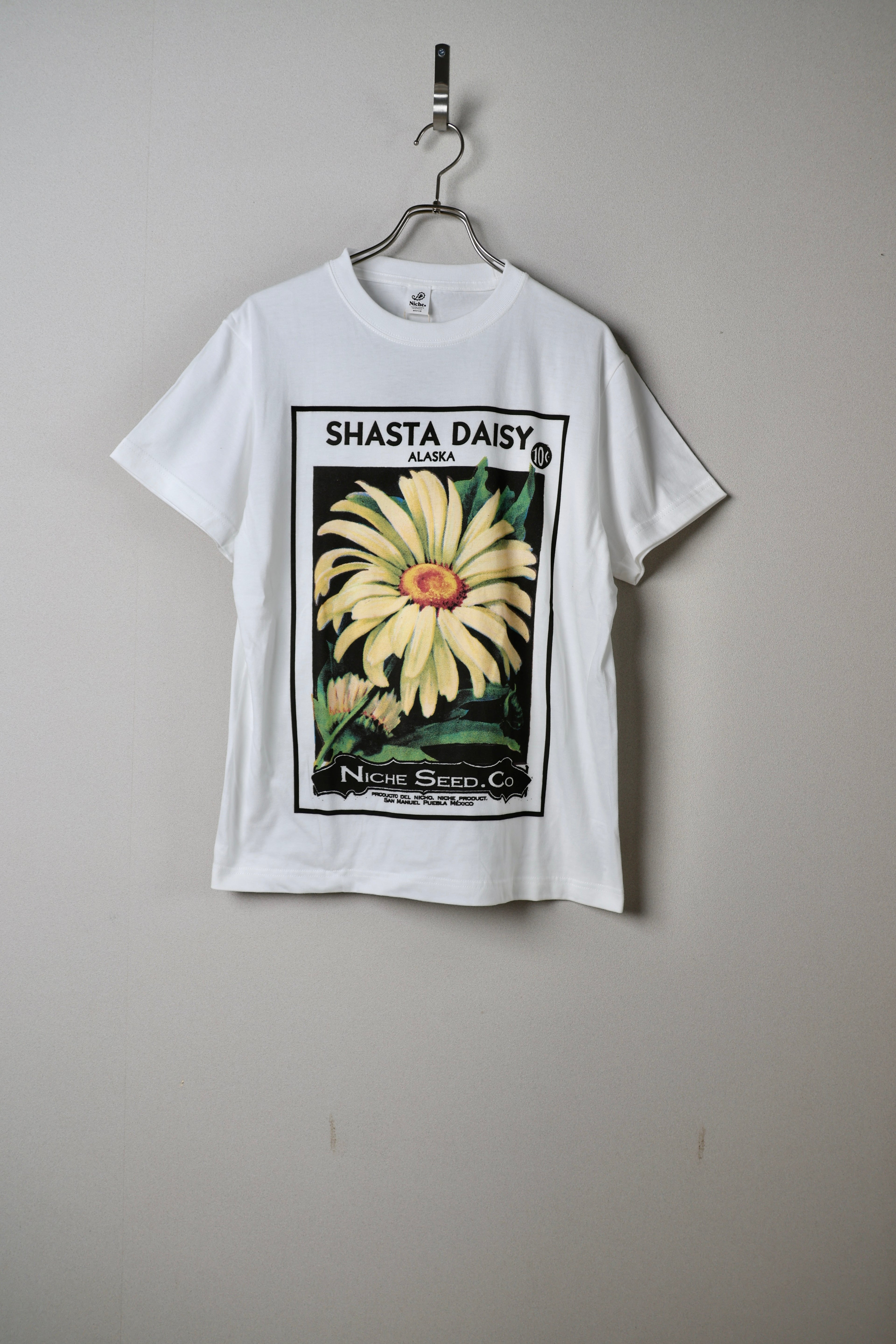 [Niche.] FLOWER SEEDS TEE -SHASTA DAISY-