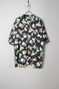 [M.E. SPORT] Alcohol Aloha Shirts S/S [USED]