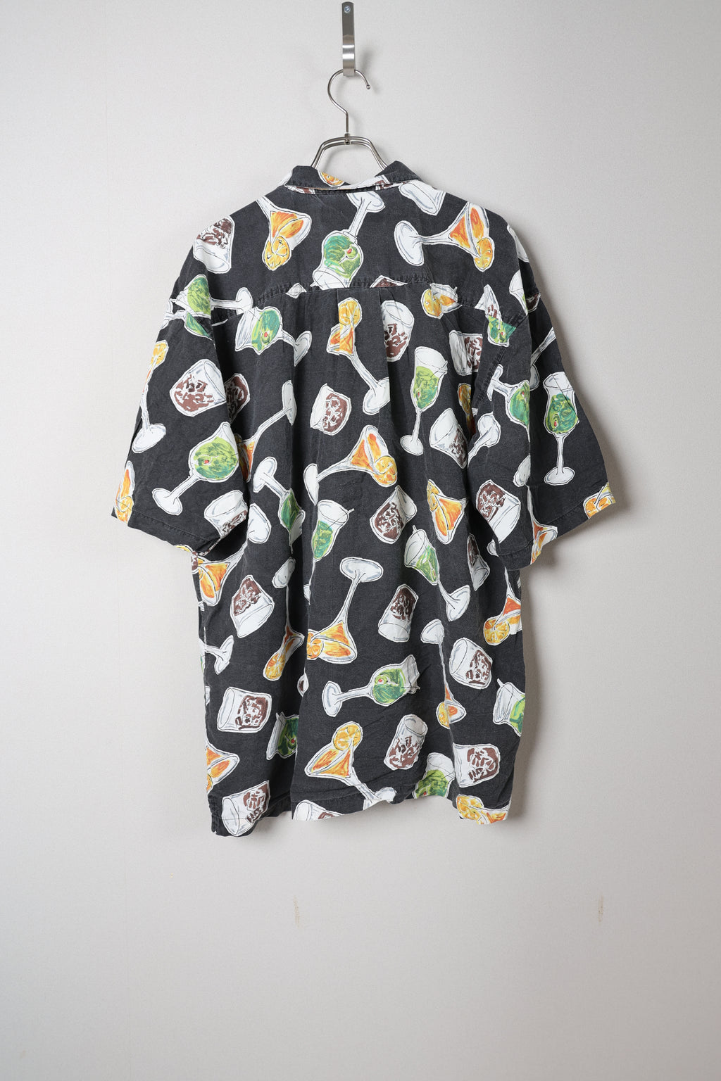 [M.E. SPORT] Alcohol Aloha Shirts S/S [USED]