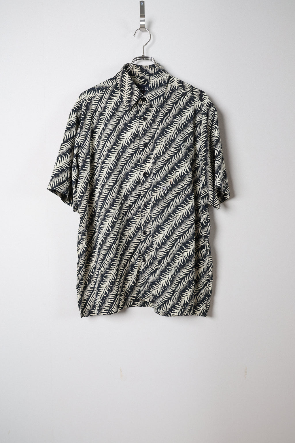 [Gent's Peak] Plant Pattern Shirts S/S [USED]
