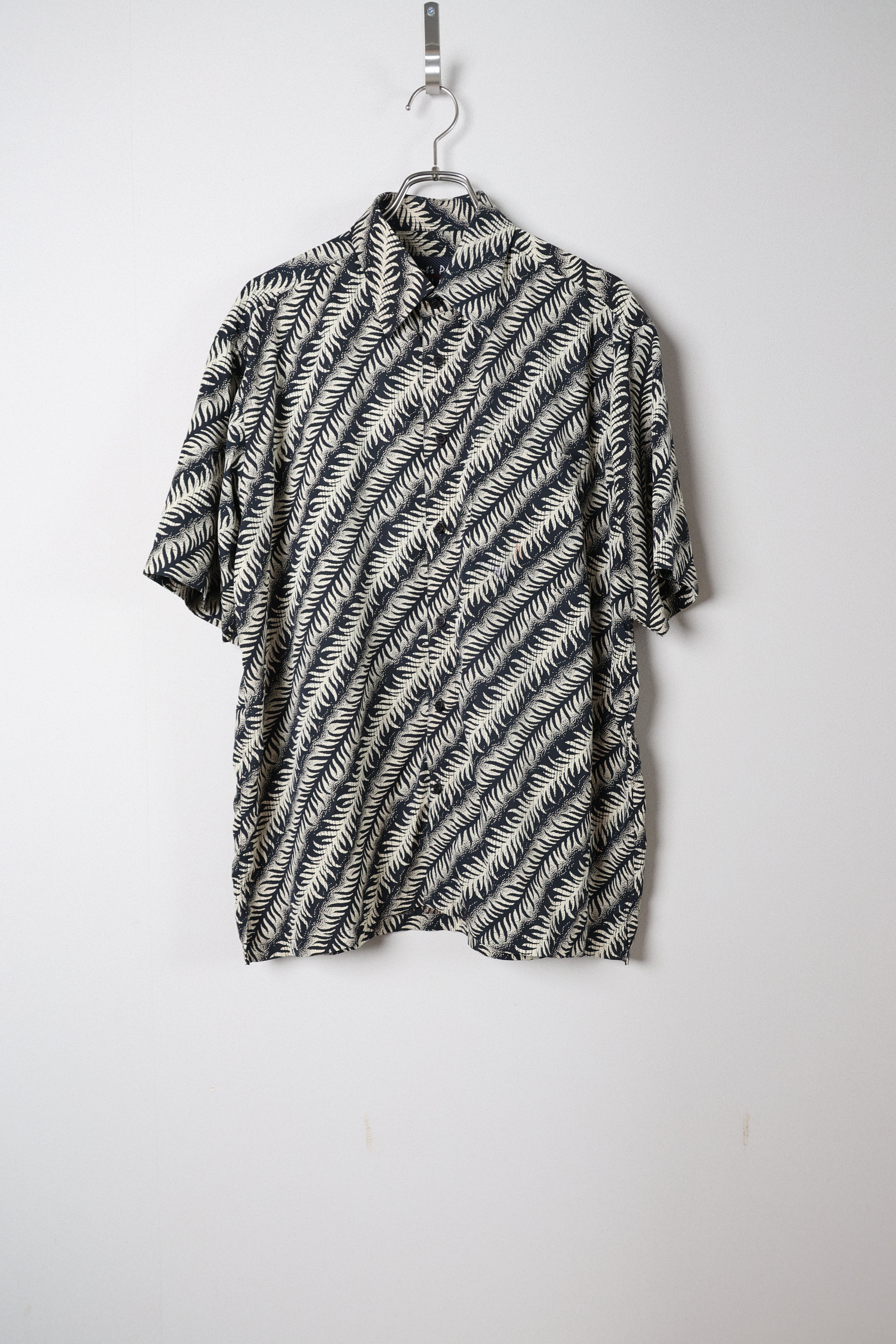 [Gent's Peak] Plant Pattern Shirts S/S [USED]