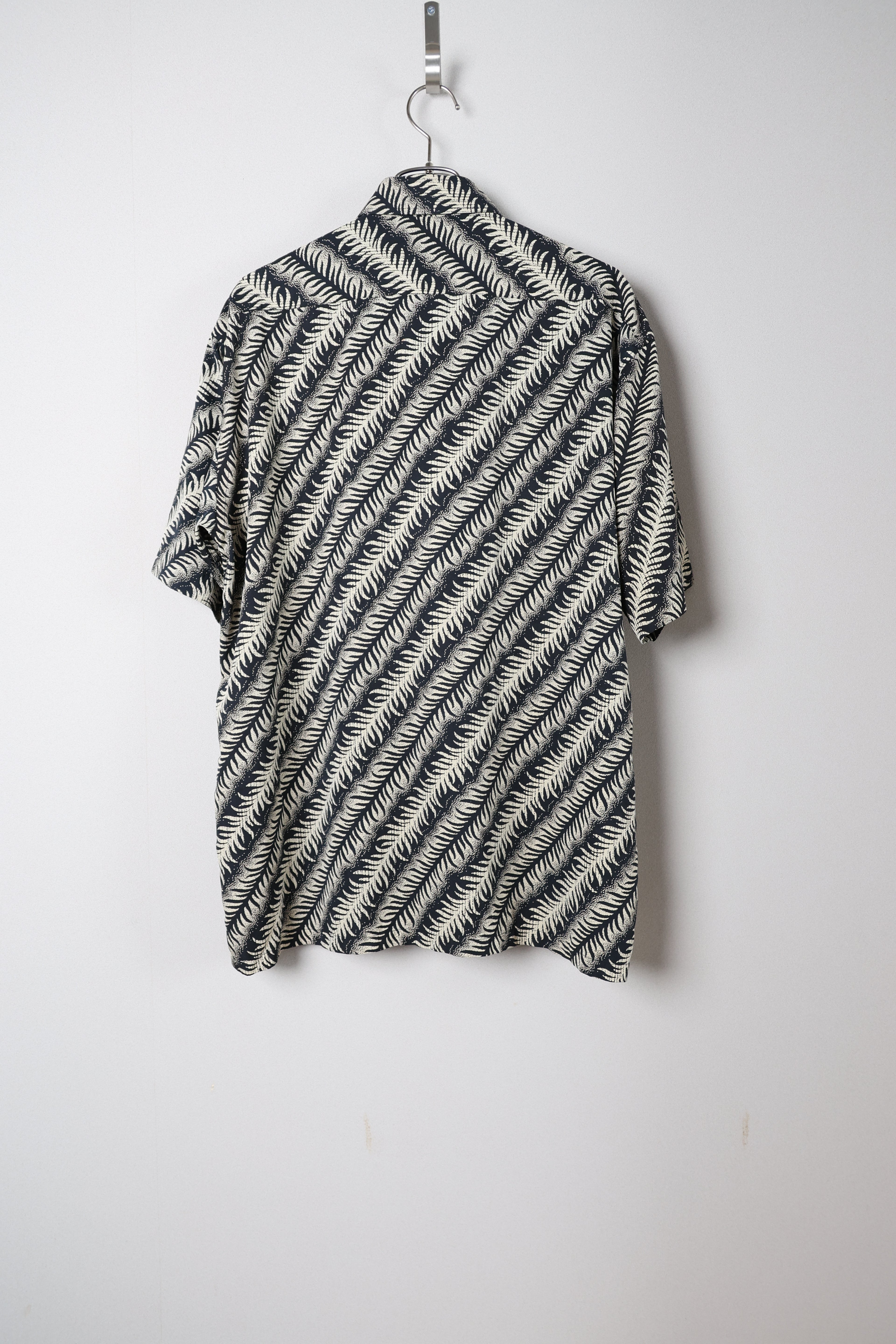 [Gent's Peak] Plant Pattern Shirts S/S [USED]