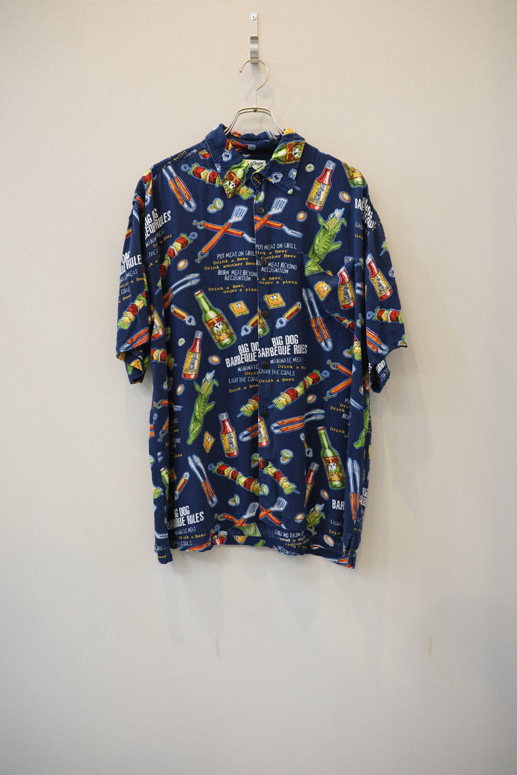 [Big Dogs] Rayon Print Shirts S/S [USED]