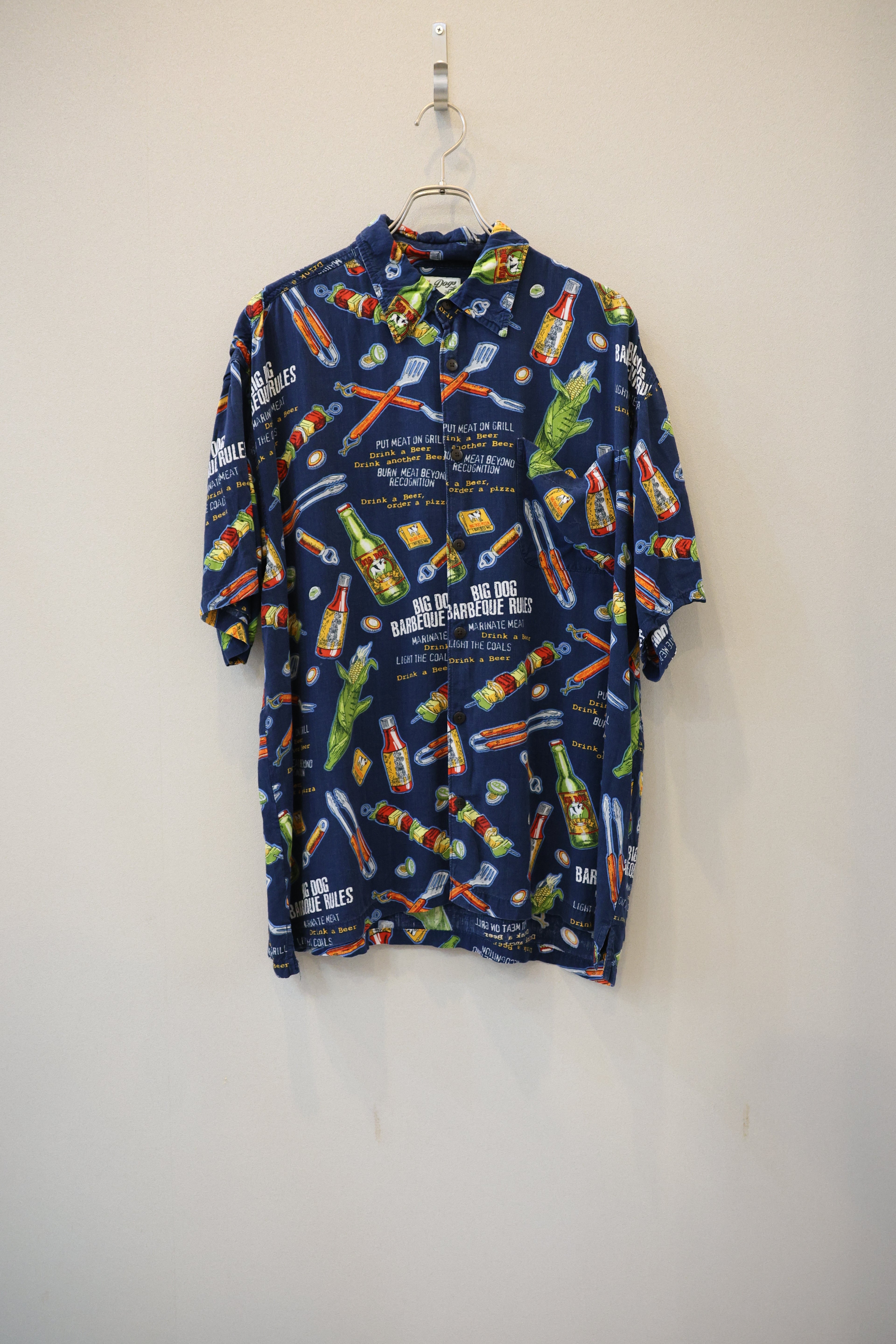 [Big Dogs] Rayon Print Shirts S/S [USED]