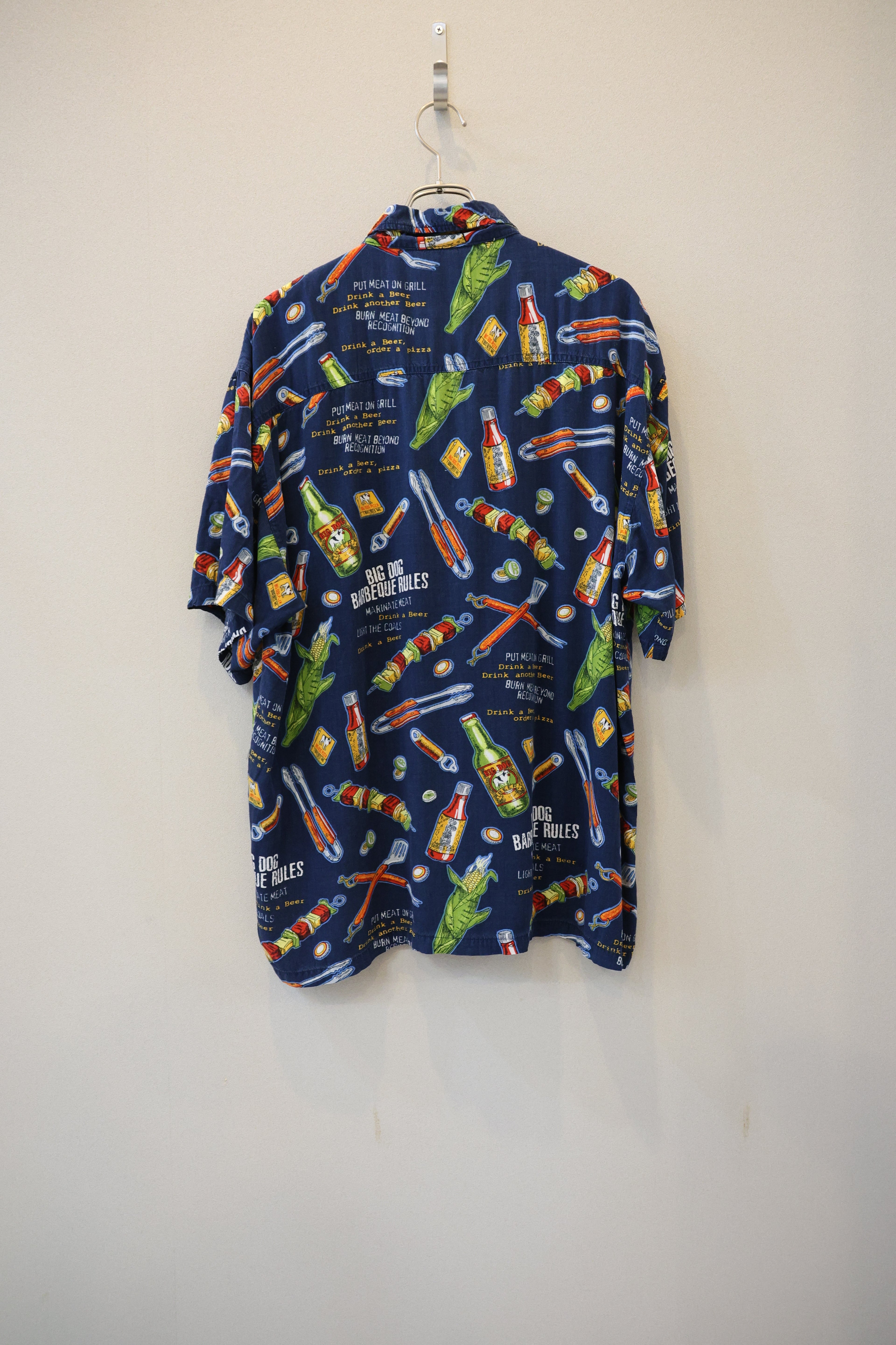 [Big Dogs] Rayon Print Shirts S/S [USED]