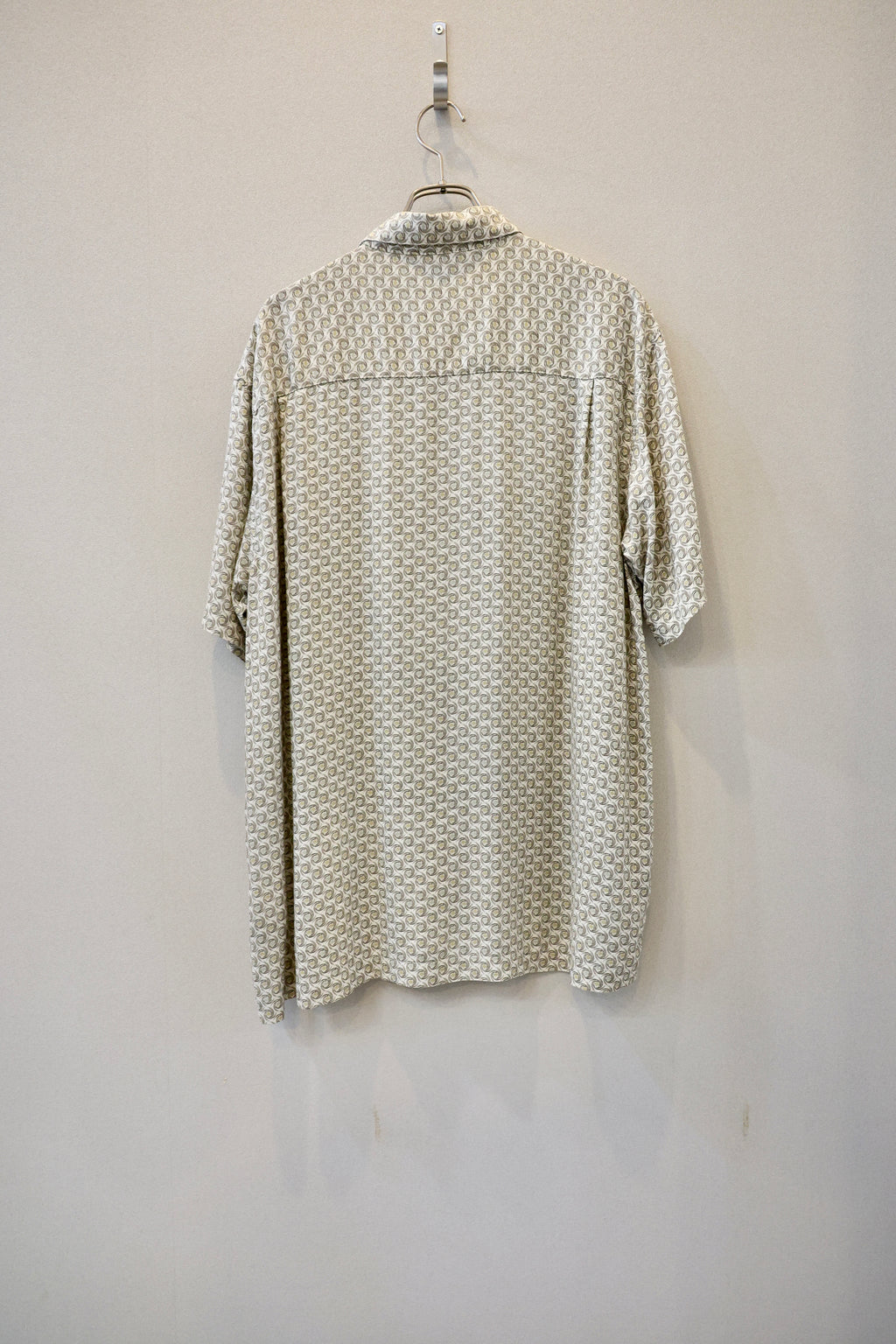 [J. Ferrar] Designed Pattern Rayon Shirts S/S [USED]