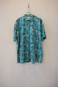 [Columbia] Cotton Fish Pattern Shirts S/S [USED]