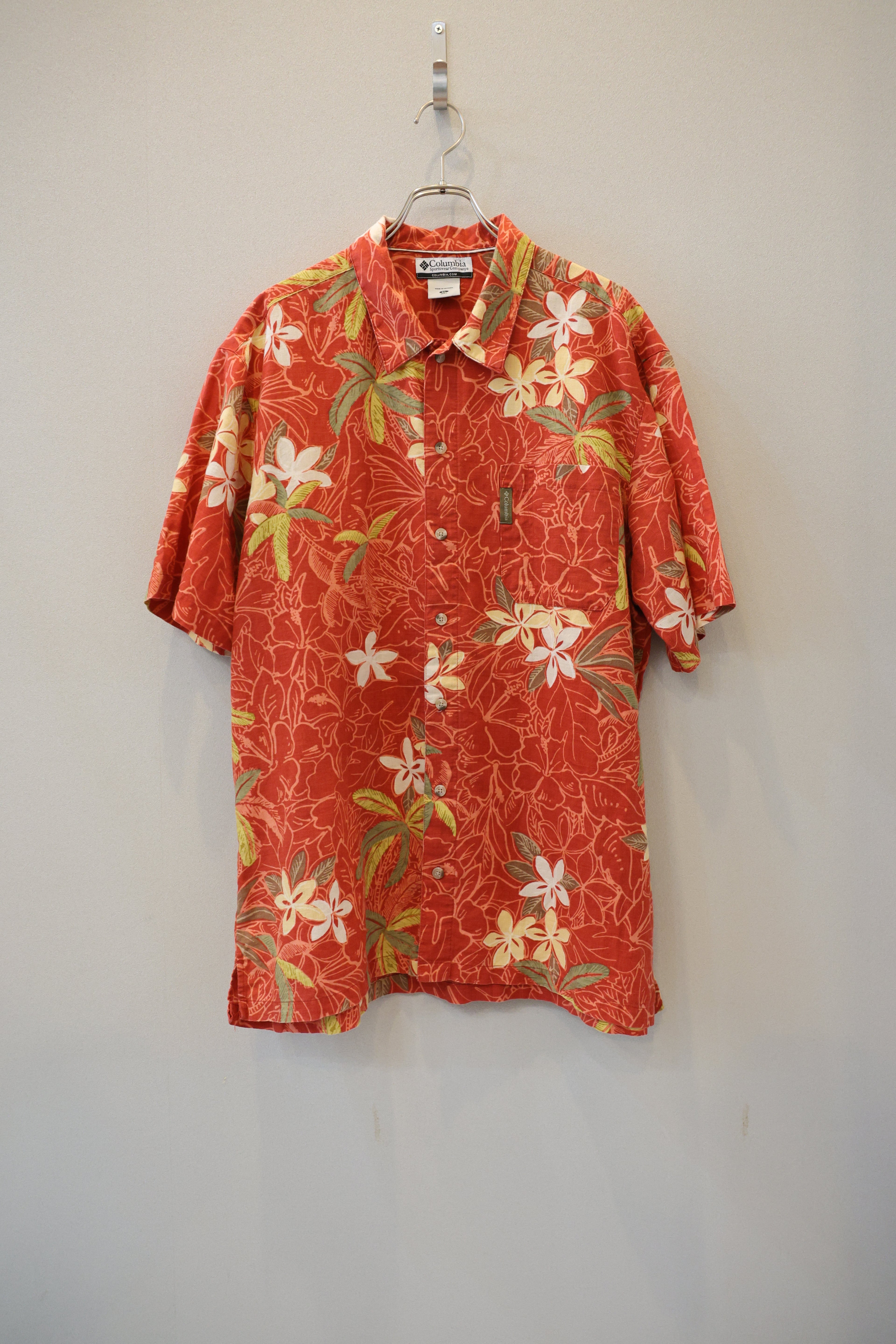[Columbia] Cotton Aloha Shirts S/S [USED]