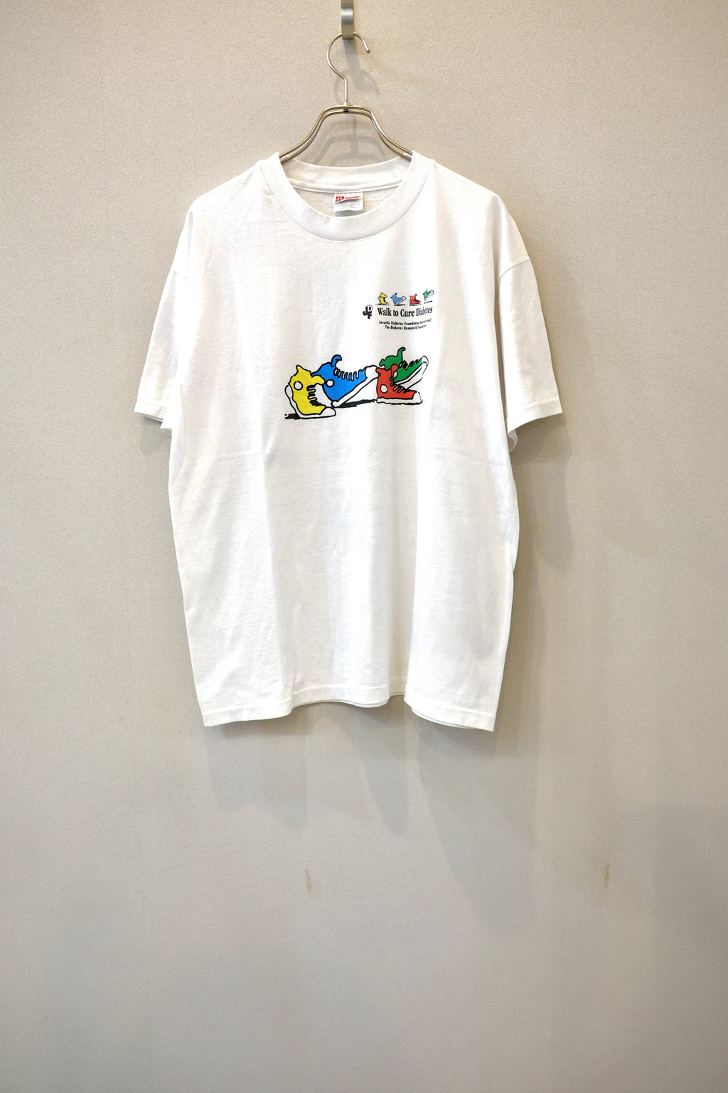 [Hanes] Sneaker Print T-Shirts [USED]