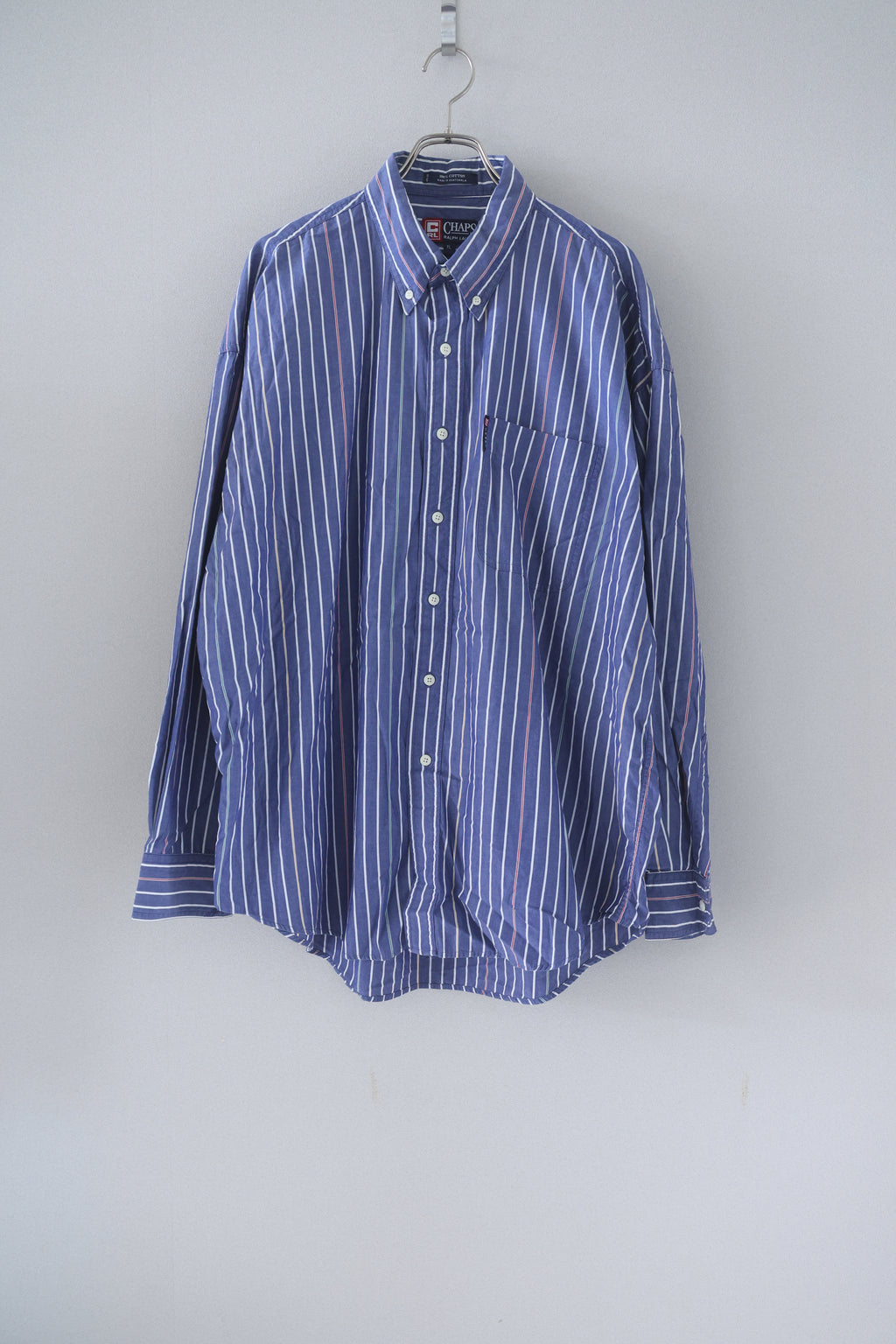 [CHAPS] Multi Color Stripe Shirts L/S  [USED]
