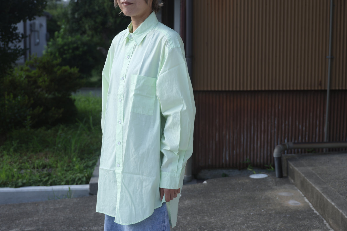 SOWBOW SHIRT -G BROAD [LIME]