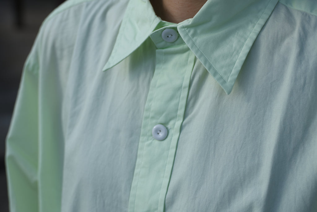 SOWBOW SHIRT -G BROAD [LIME]